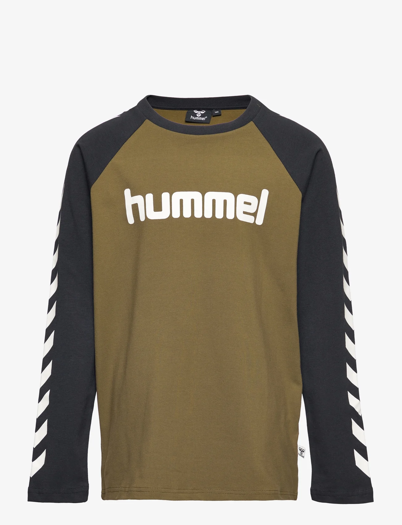 Hummel - hmlBOYS T-SHIRT L/S - pitkähihaiset paidat - dark olive - 0