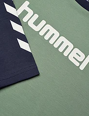 Hummel - hmlBOYS T-SHIRT L/S - pitkähihaiset paidat - hedge green - 5