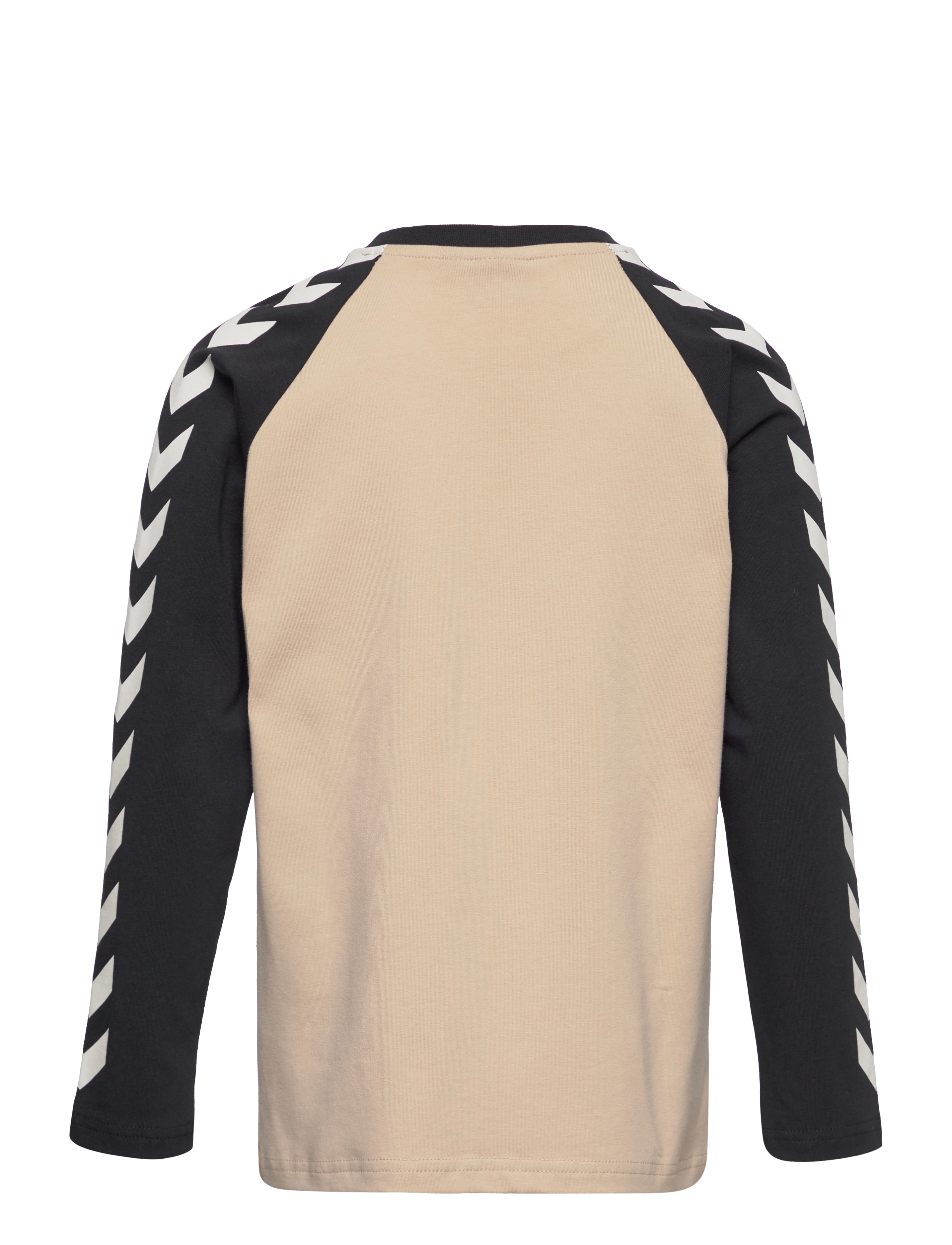 Hummel - hmlBOYS T-SHIRT L/S - långärmade t-shirts - humus - 1