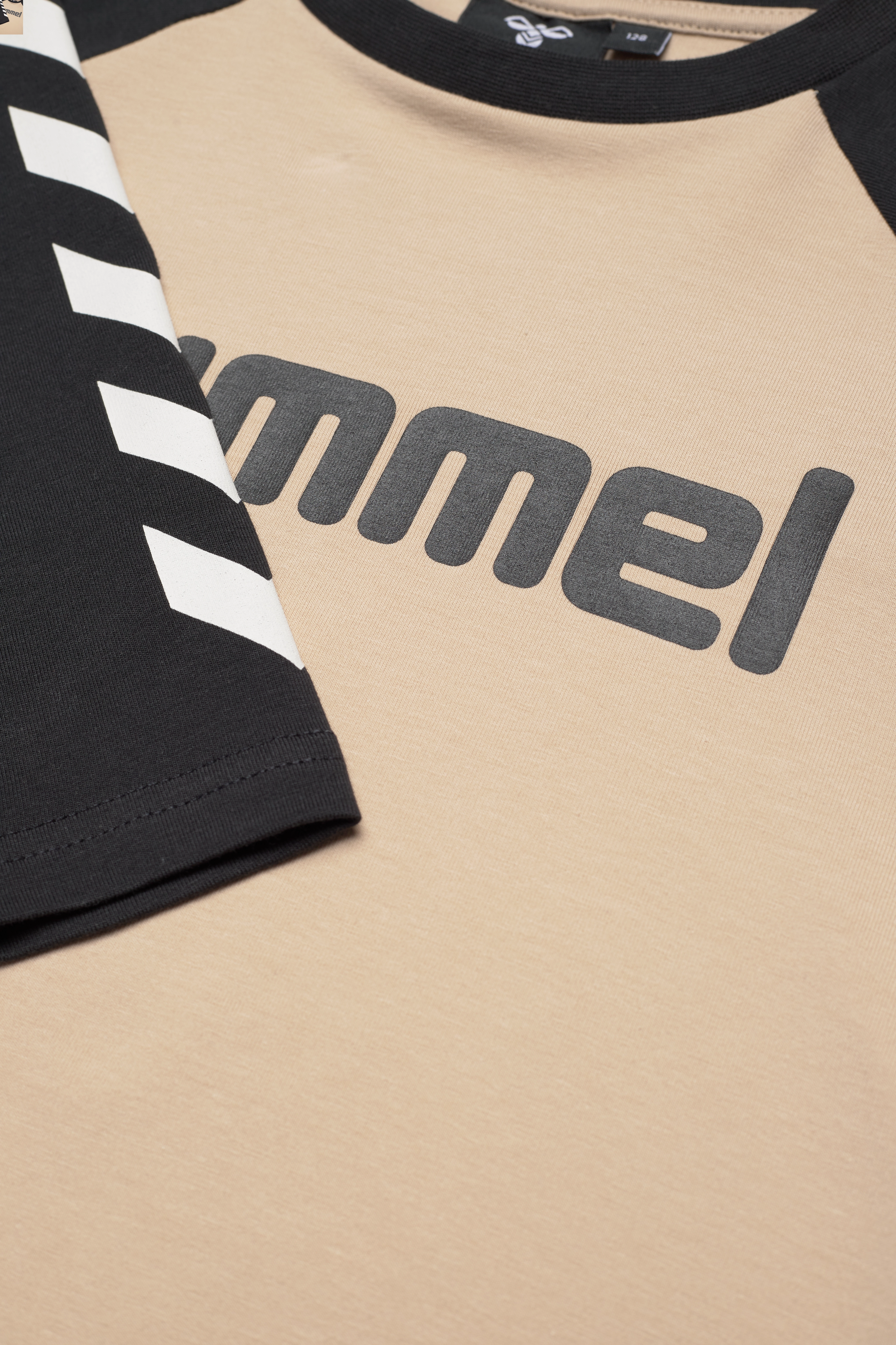 Hummel - hmlBOYS T-SHIRT L/S - långärmade t-shirts - humus - 2