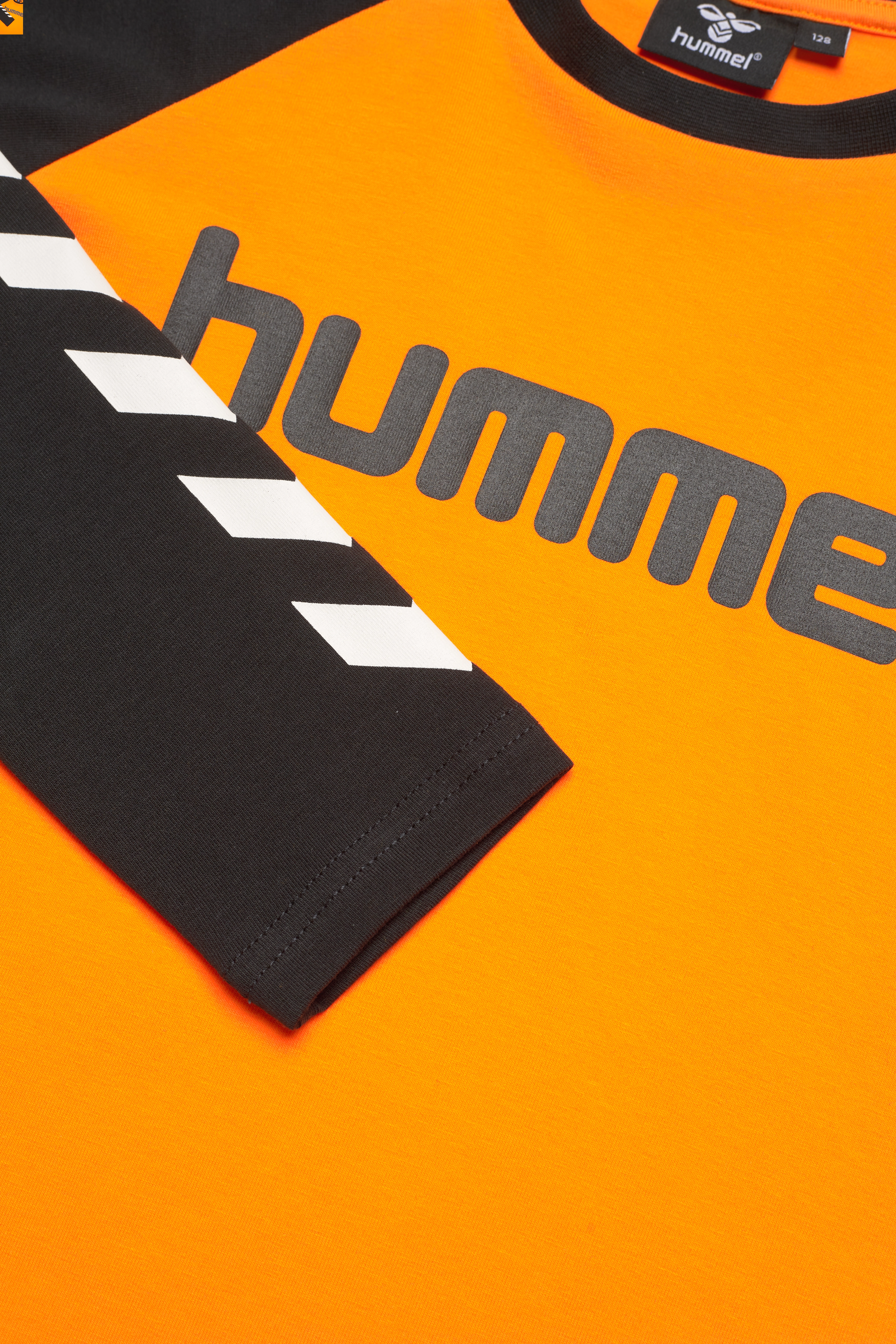 Hummel - hmlBOYS T-SHIRT L/S - langærmede t-shirts - saffron - 2