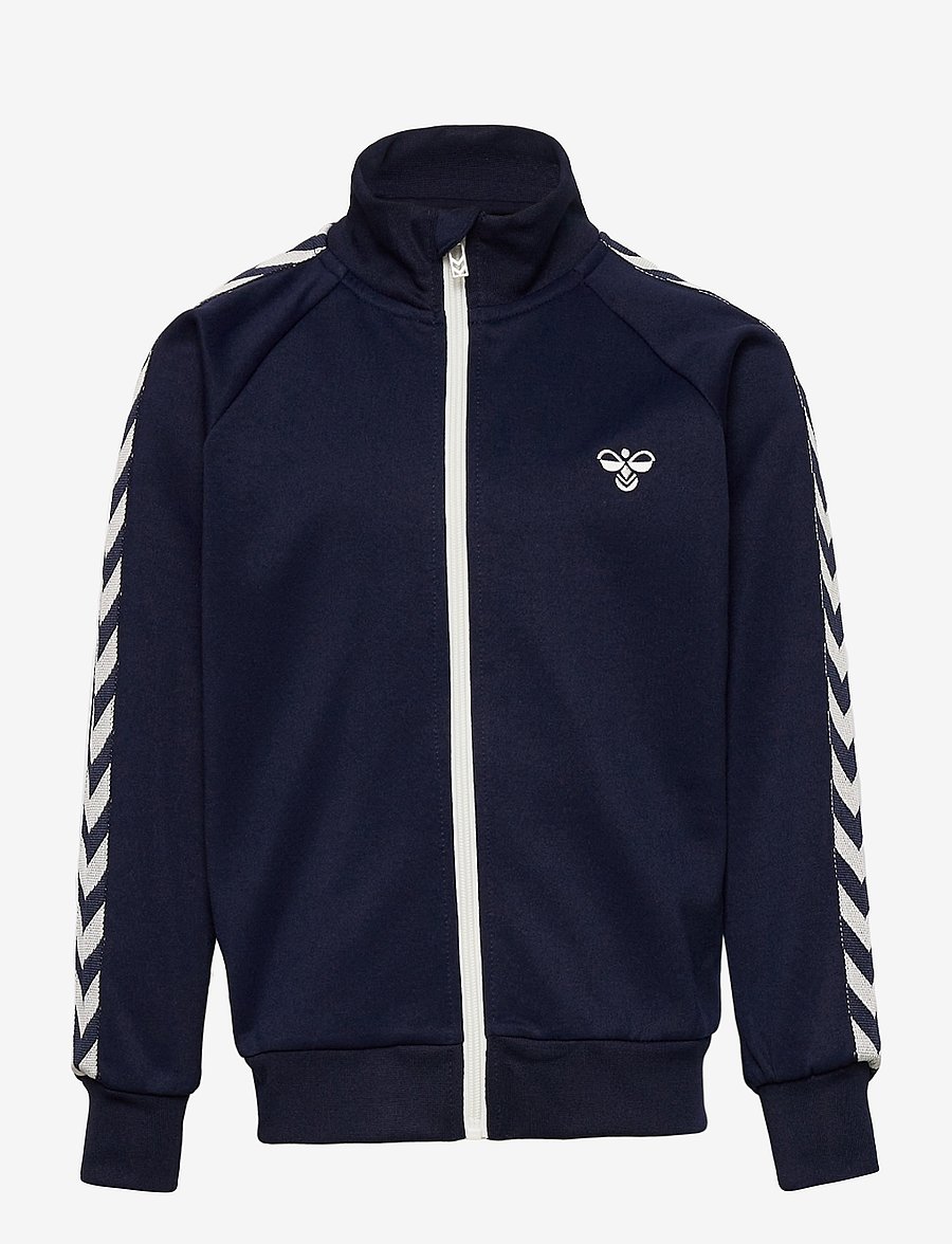 Hummel - hmlKICK ZIP JACKET - collegepaidat - black iris - 0