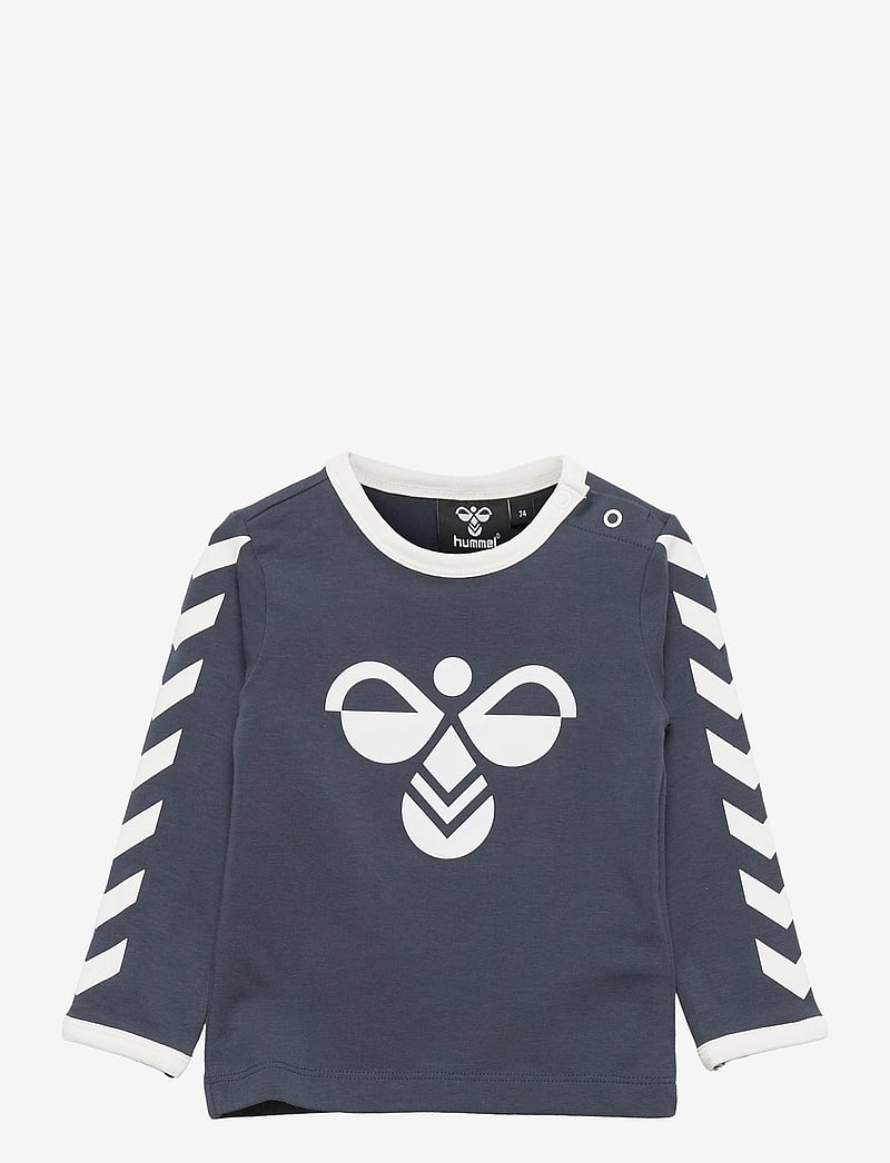 Hummel - hmlFLIPPER T-SHIRT L/S - pikkade varrukatega t-särgid - blue nights - 0