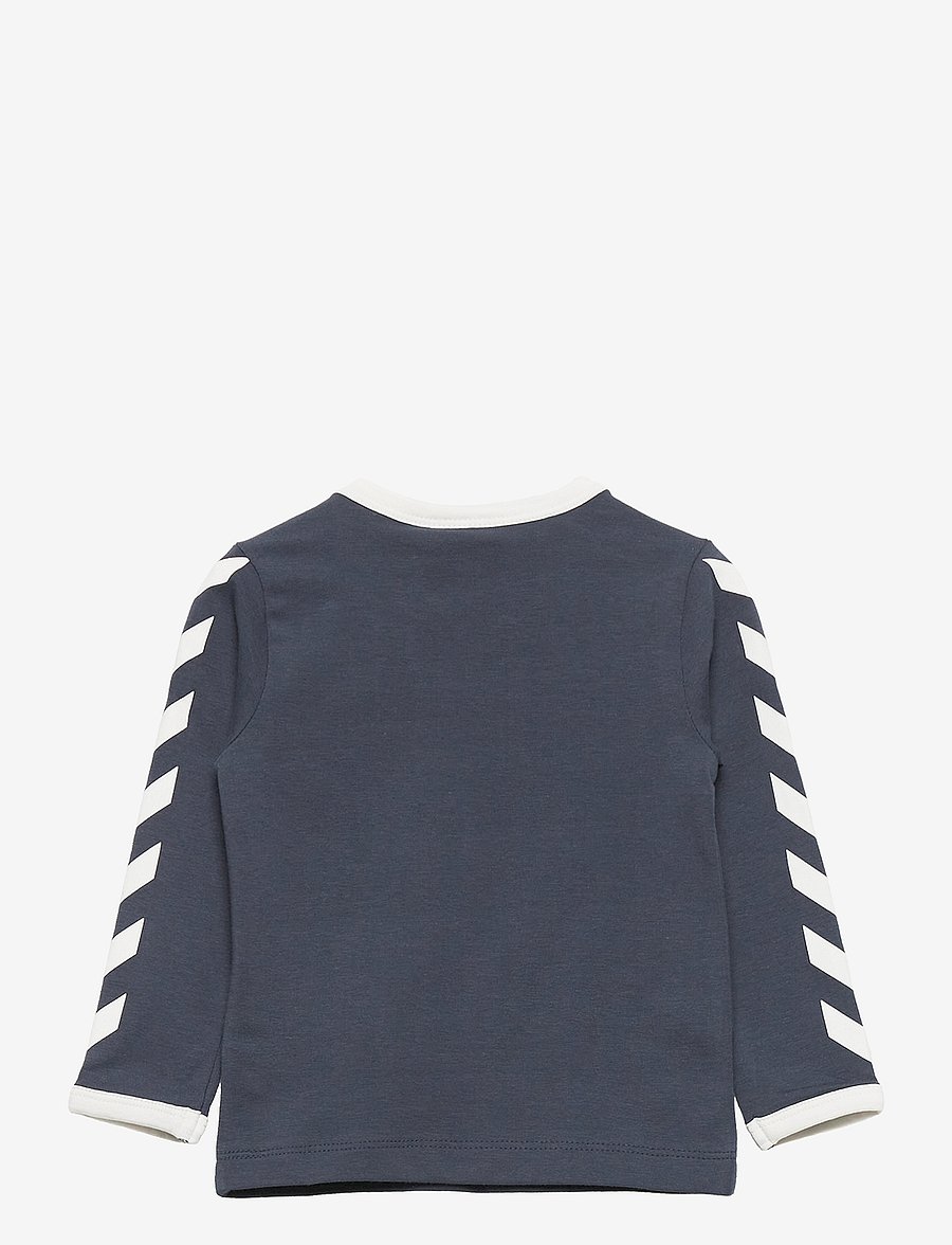 Hummel - hmlFLIPPER T-SHIRT L/S - langermede t-skjorter - blue nights - 1