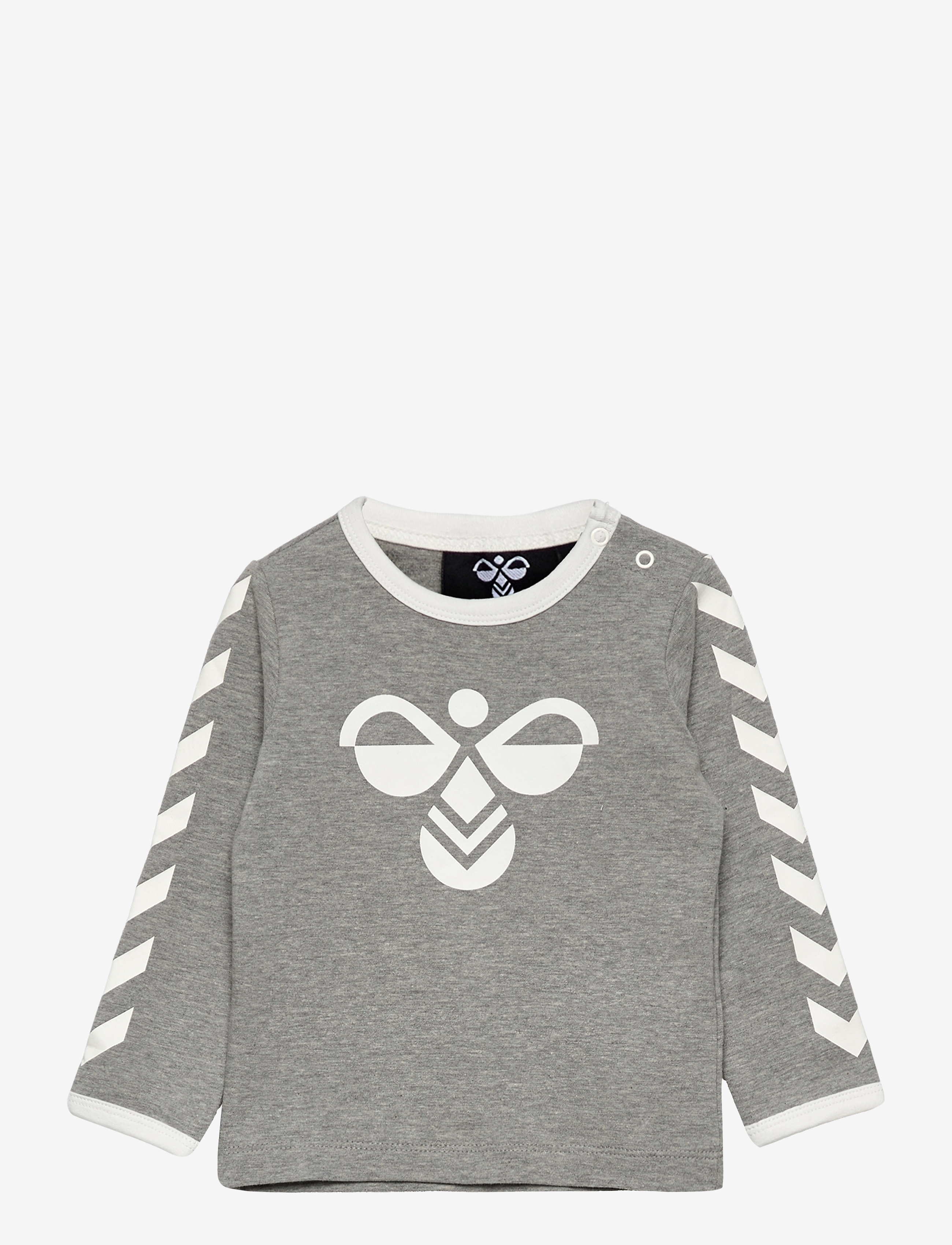 Hummel hmlFLIPPER T-SHIRT L/S - 4 for 3 - GREY MELANGE / grey