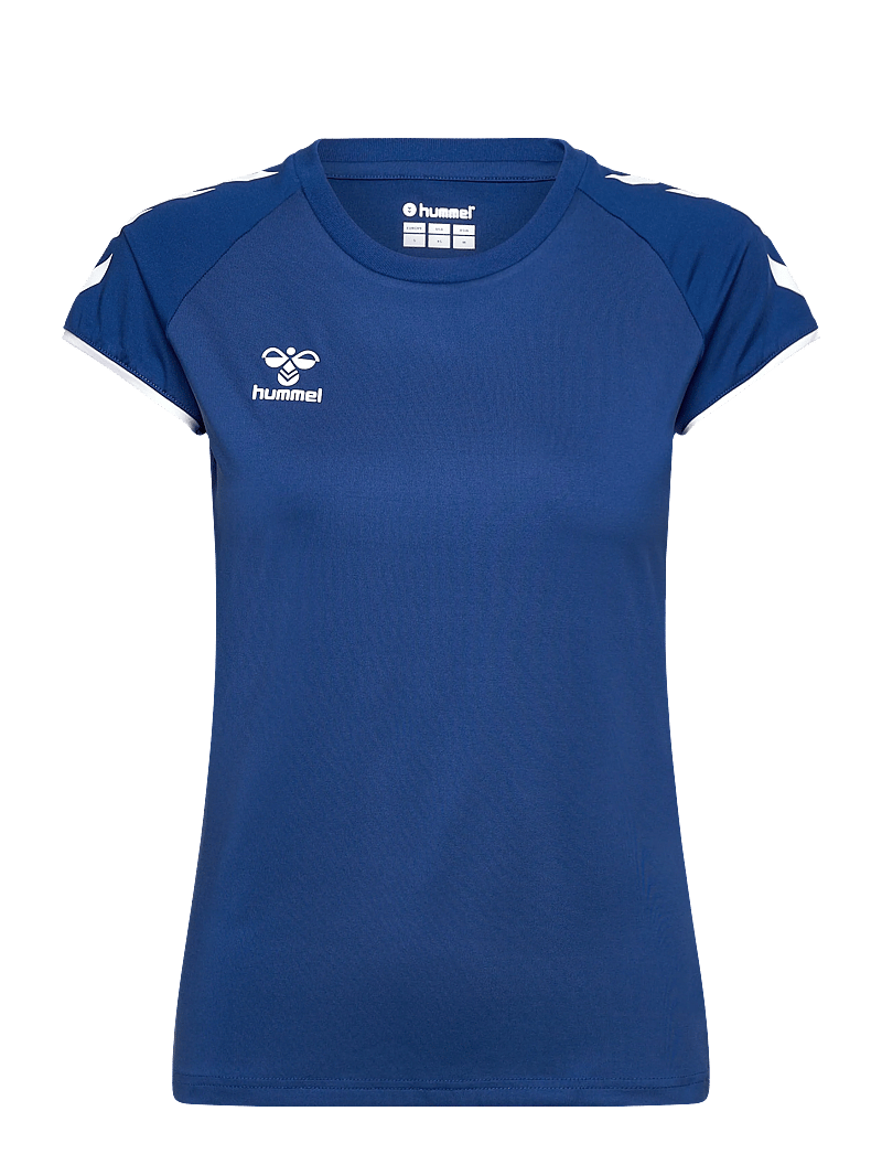 Hummel - hmlCORE VOLLEY STRETCH TEE WO - t-krekli - true blue - 0