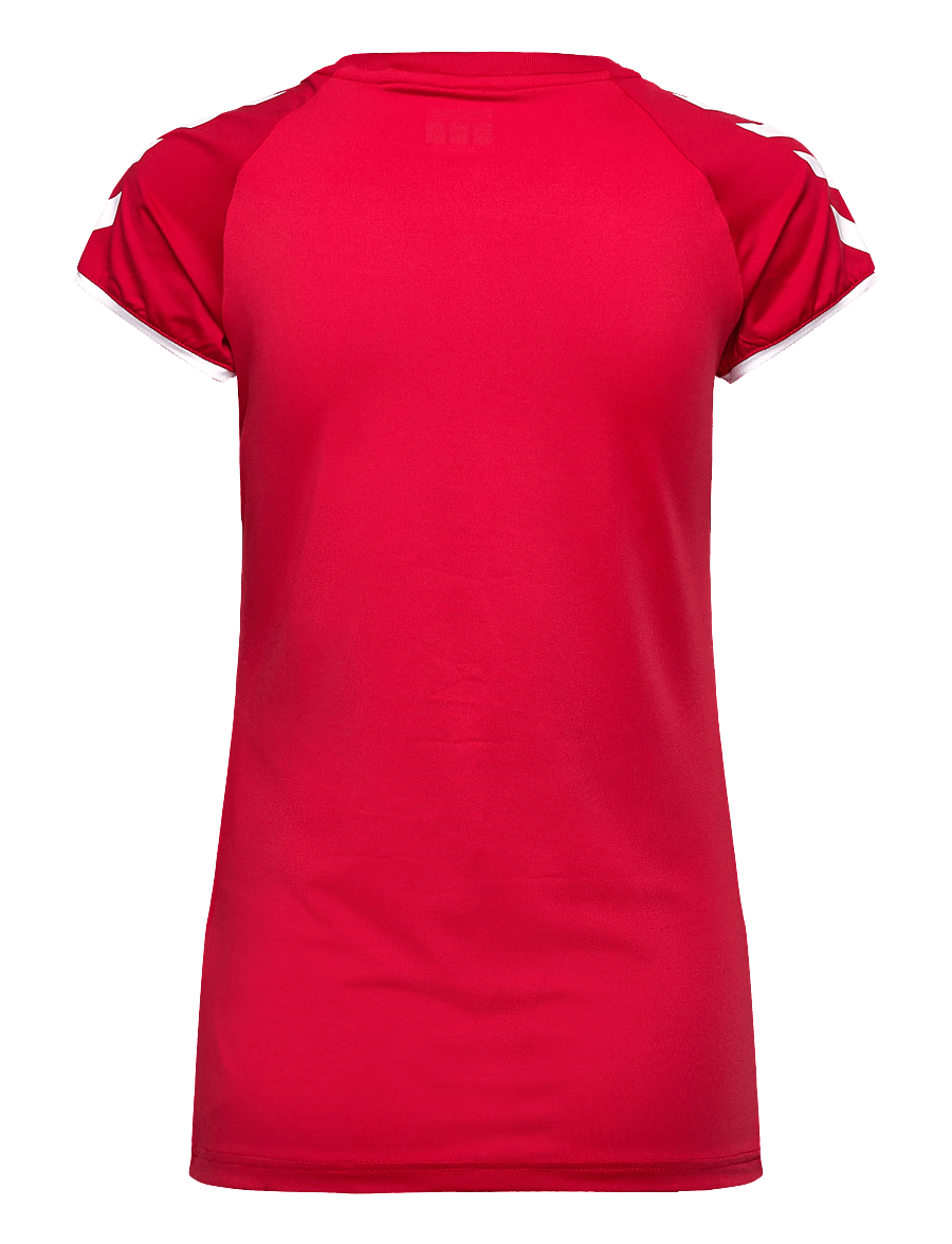 Hummel - hmlCORE VOLLEY STRETCH TEE WO - t-shirts - true red - 1