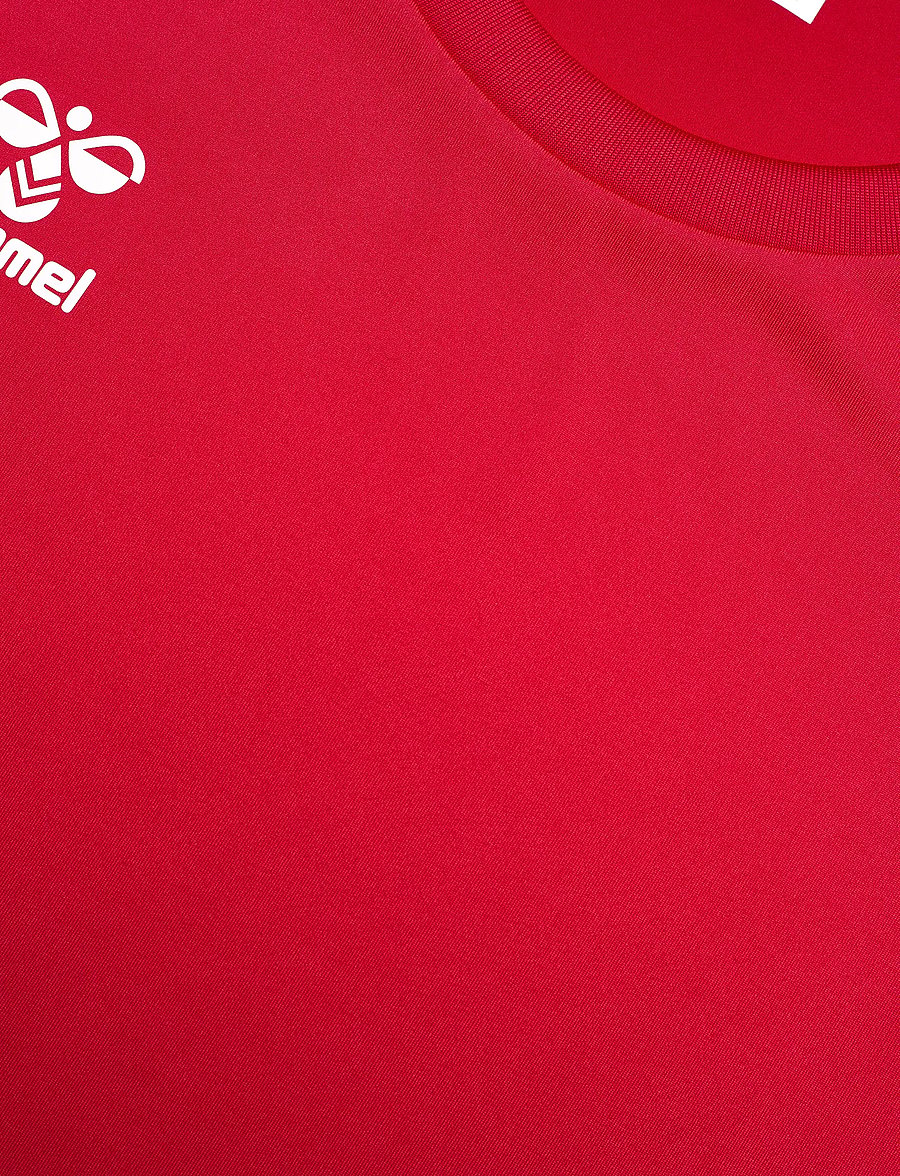 Hummel - hmlCORE VOLLEY STRETCH TEE WO - t-shirts - true red - 2