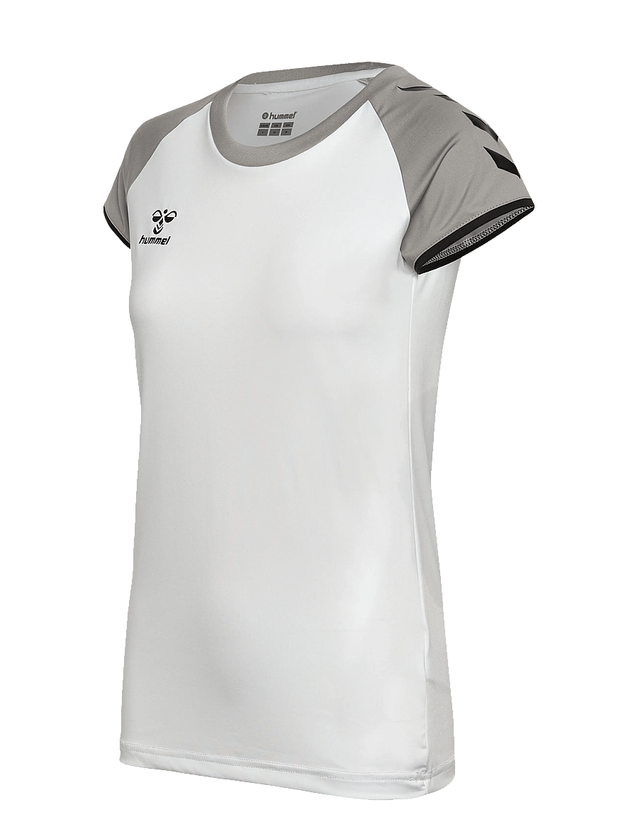 Hummel - hmlCORE VOLLEY STRETCH TEE WO - t-shirts - white - 3