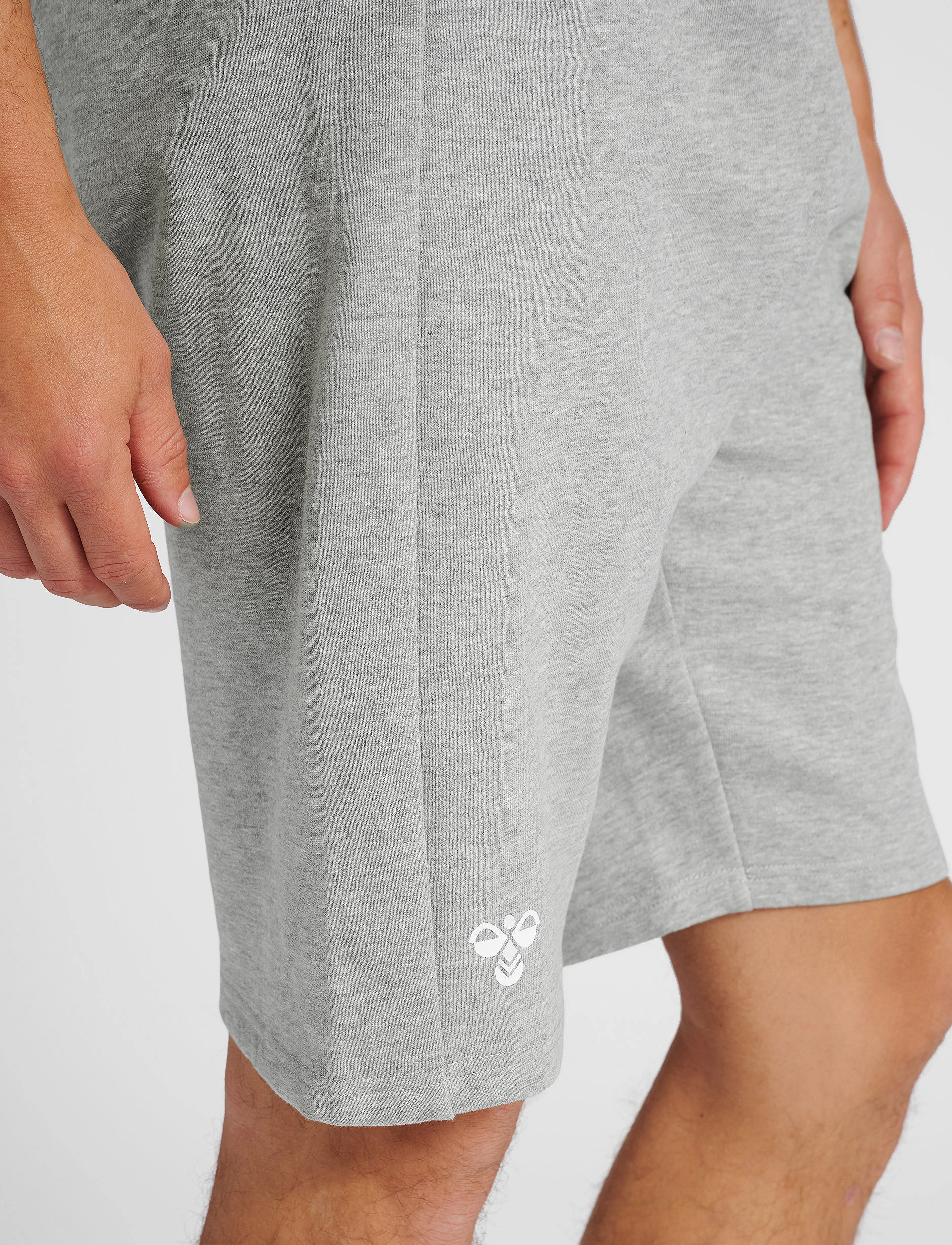 Hummel - hmlGG12 SWEAT SHORTS - grey melange - 3