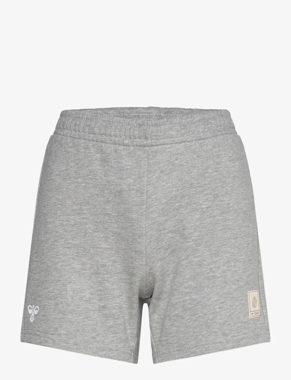 Hummel - hmlGG12 SWEAT SHORTS WOMAN - püksid - grey melange - 1