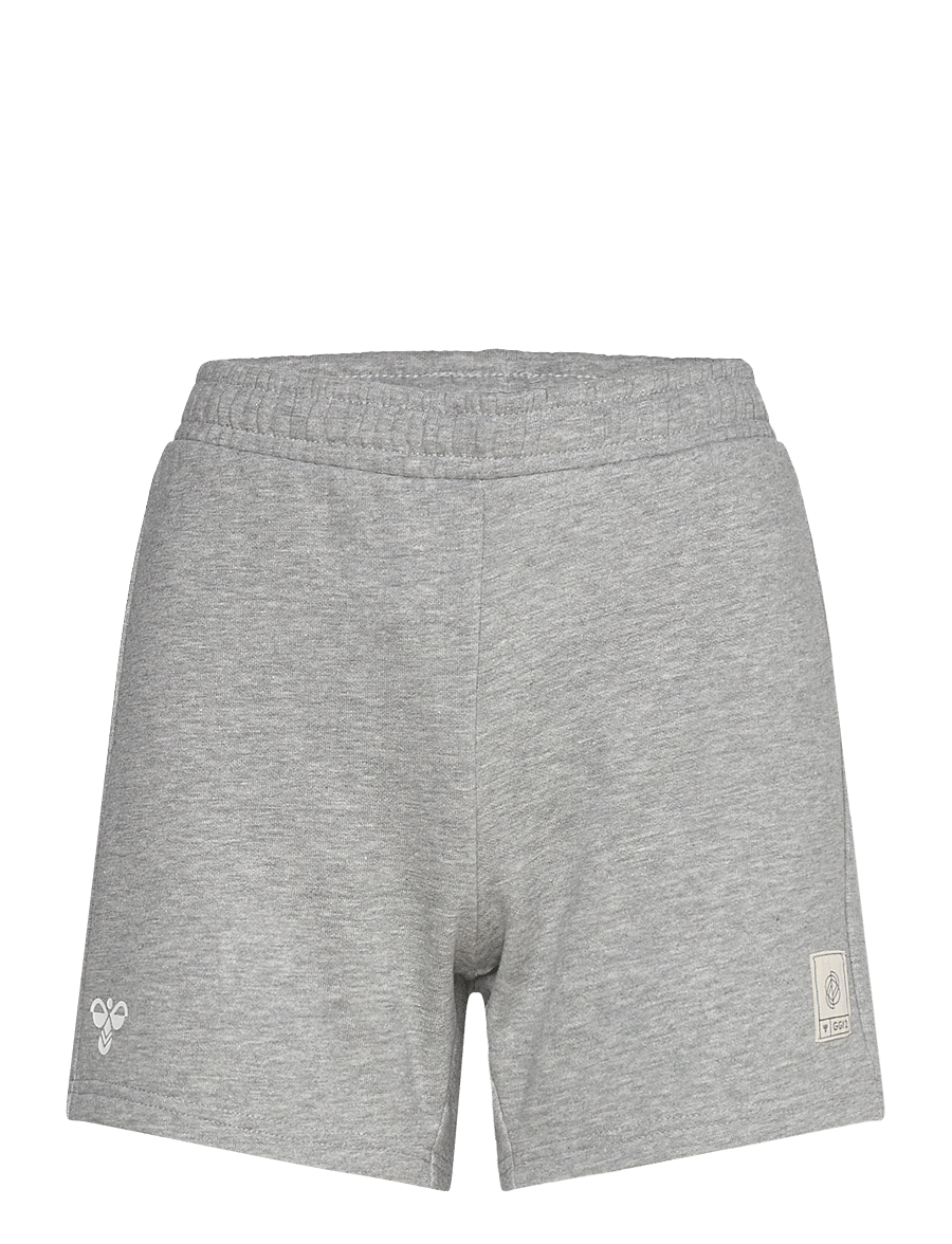 Hummel - hmlGG12 SWEAT SHORTS WOMAN - hosen - grey melange - 1
