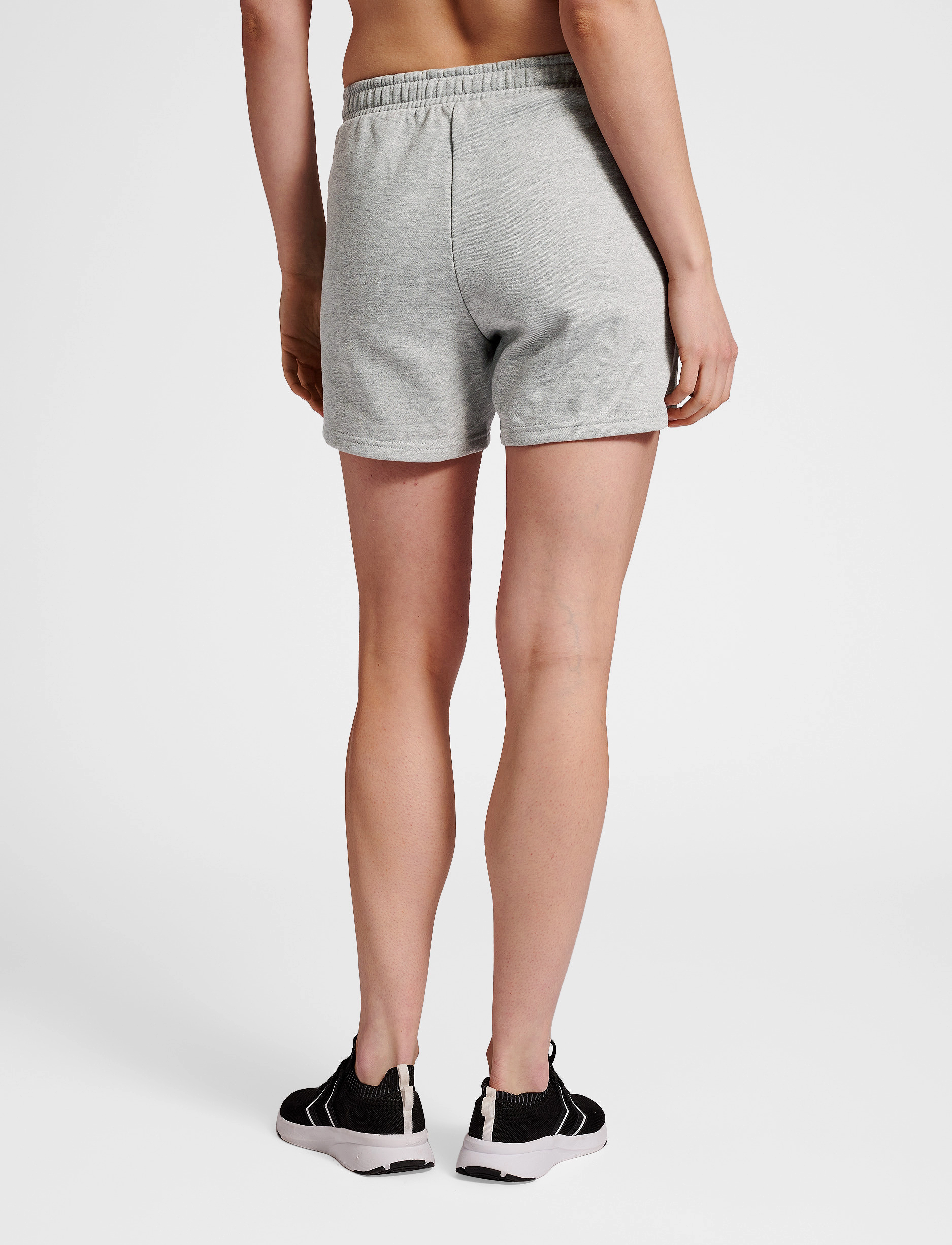 Hummel - hmlGG12 SWEAT SHORTS WOMAN - underdele - grey melange - 4