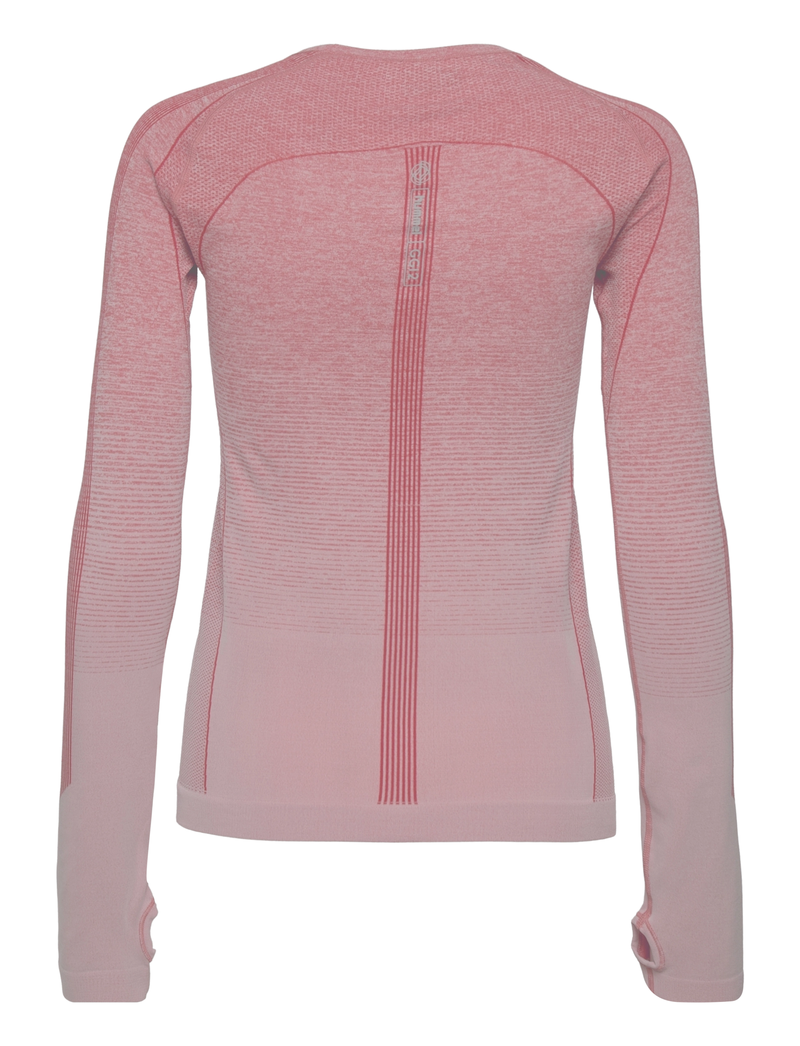 Hummel - hmlGG12 TRAINING SEAMLESS L/S WOMAN - aura orange melange - 1