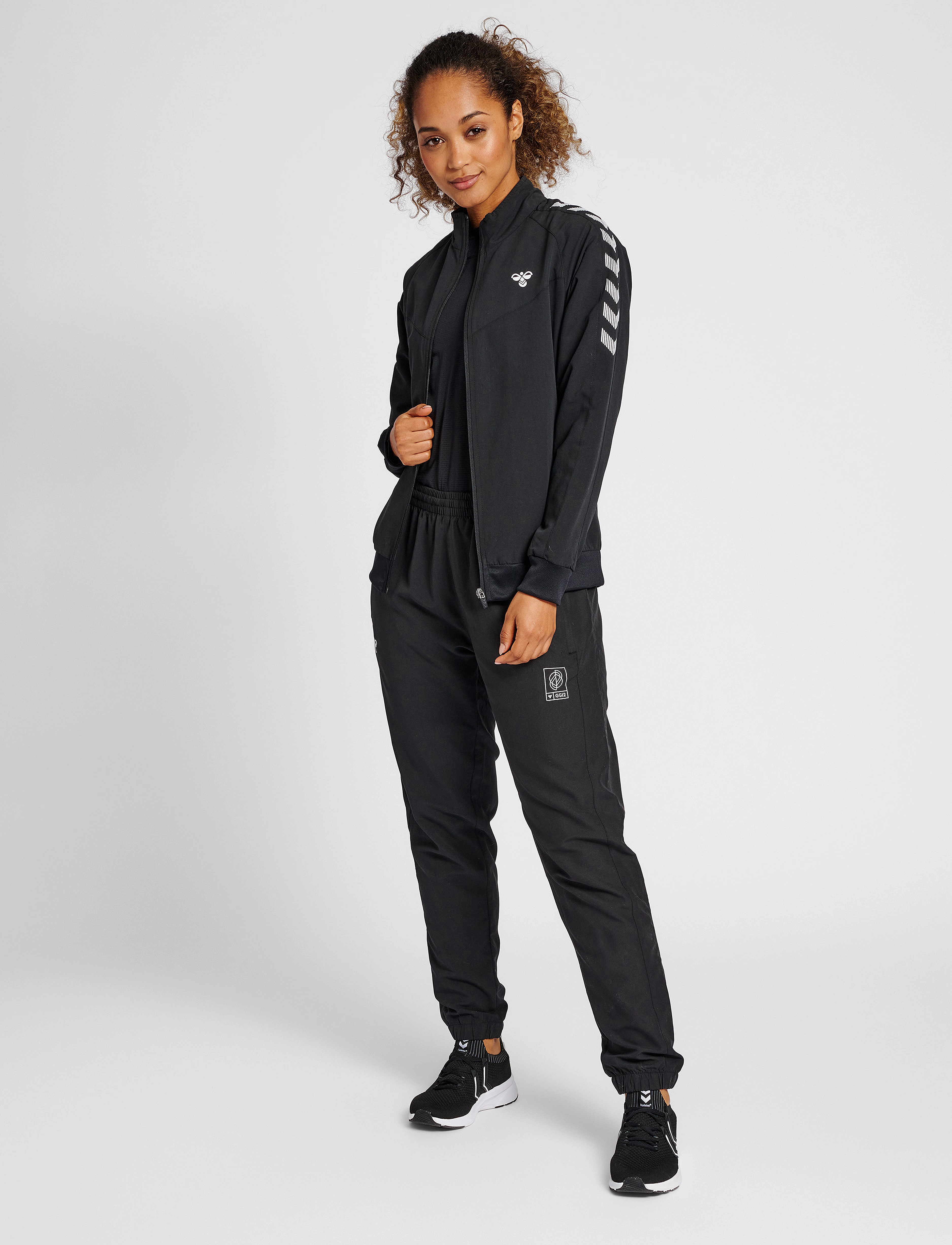 Hummel - hmlGG12 TRACK JACKET WOMAN - black - 5