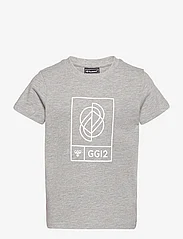 Hummel - hmlGG12 T-SHIRT S/S KIDS - kortärmade t-shirts - grey melange - 0