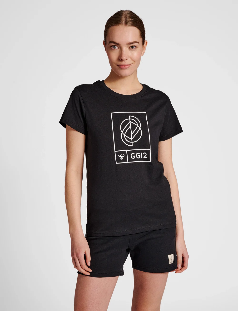 Hummel - hmlGG12 T-SHIRT S/S WOMAN - t-shirts - black - 0