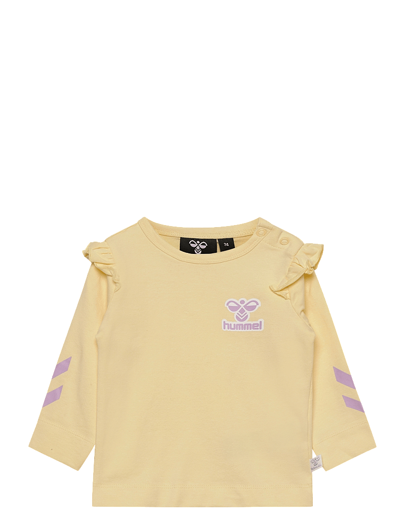 Hummel - hmlMIRABEL T-SHIRT L/S - pikkade varrukatega t-särgid - pale banana - 0