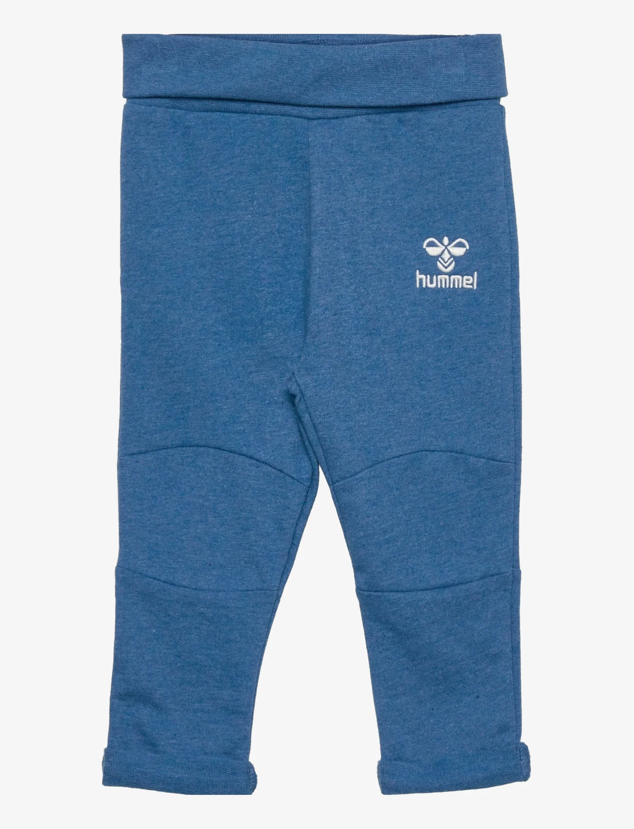 Hummel - hmlGLEN PANTS - sweatpants - vallarta blue melange - 0