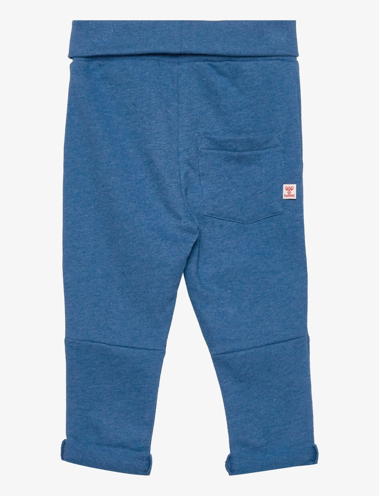 Hummel - hmlGLEN PANTS - sweatpants - vallarta blue melange - 1