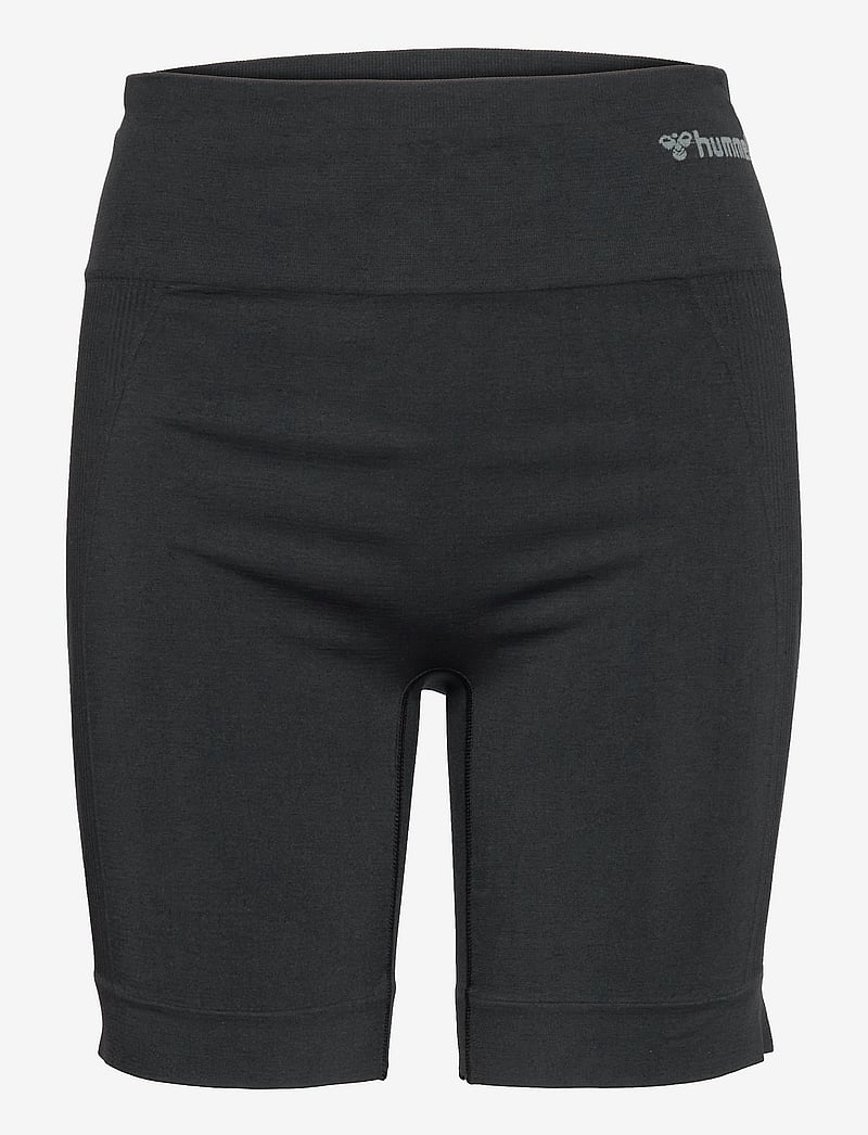 Hummel - hmlTIF SEAMLESS SHORTS - 1/2 længde - black - 0