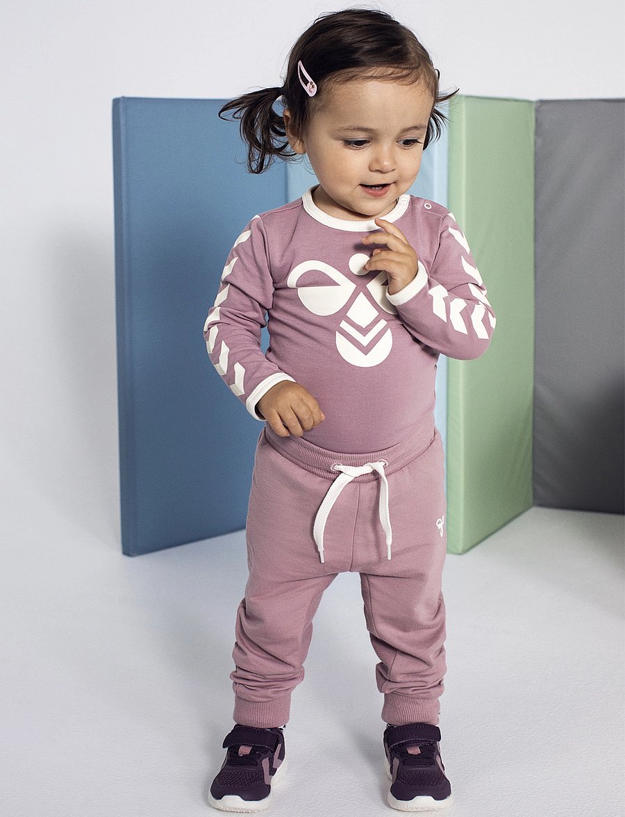 Hummel - hmlAPPLE PANTS - collegehousut - woodrose - 0