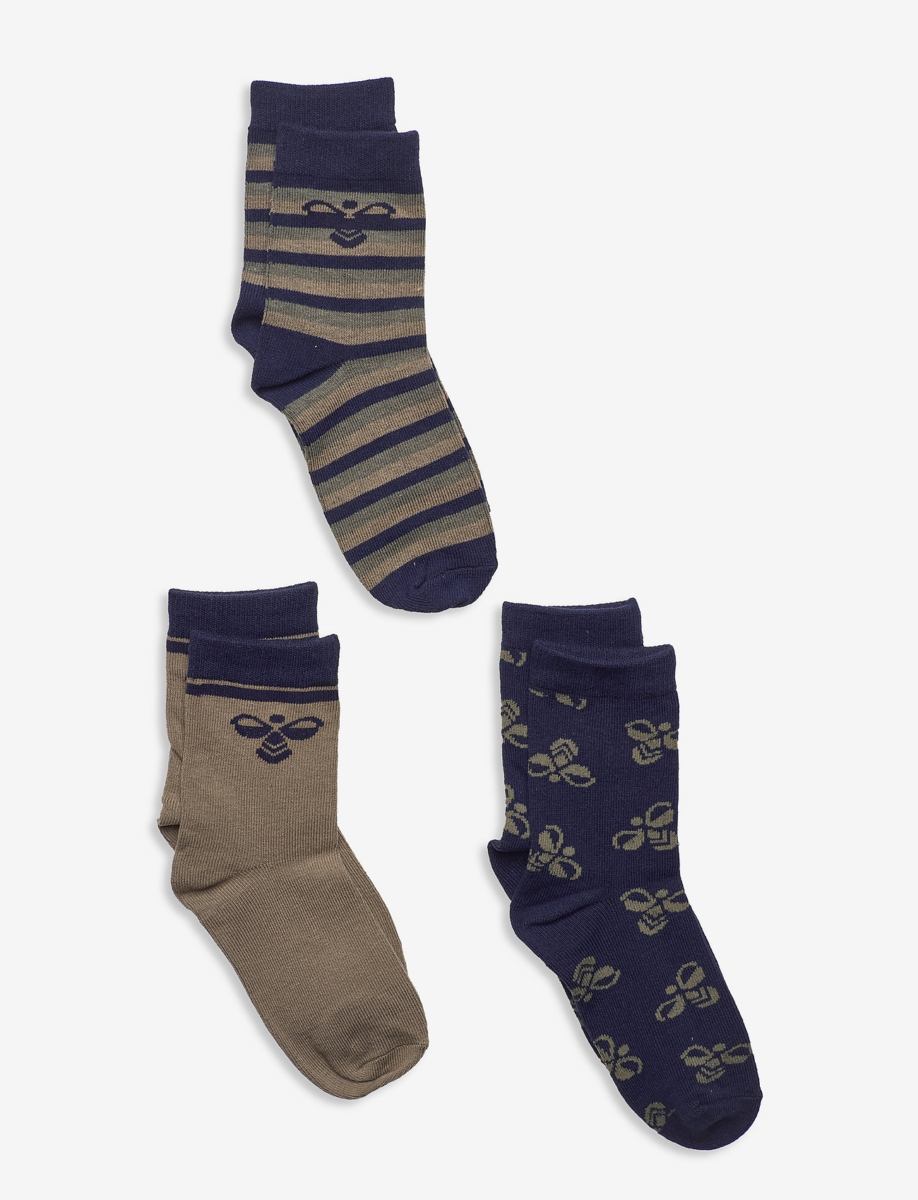 hmlALFIE SOCK 3-PACK - VETIVER