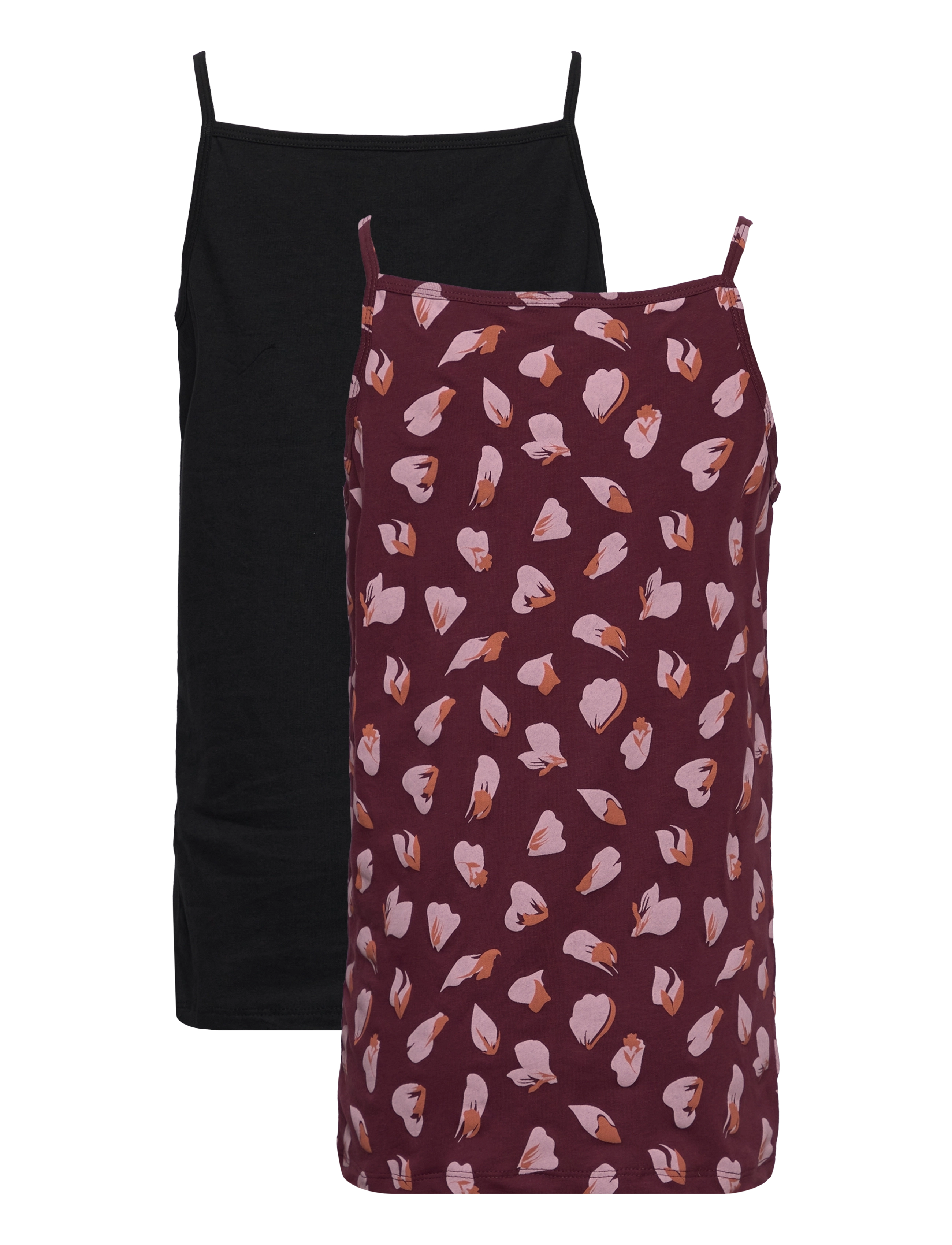 Hummel - hmlCAROLINA STRAP TOP 2-PACK - Õlapaeltega pluusid - windsor wine - 1