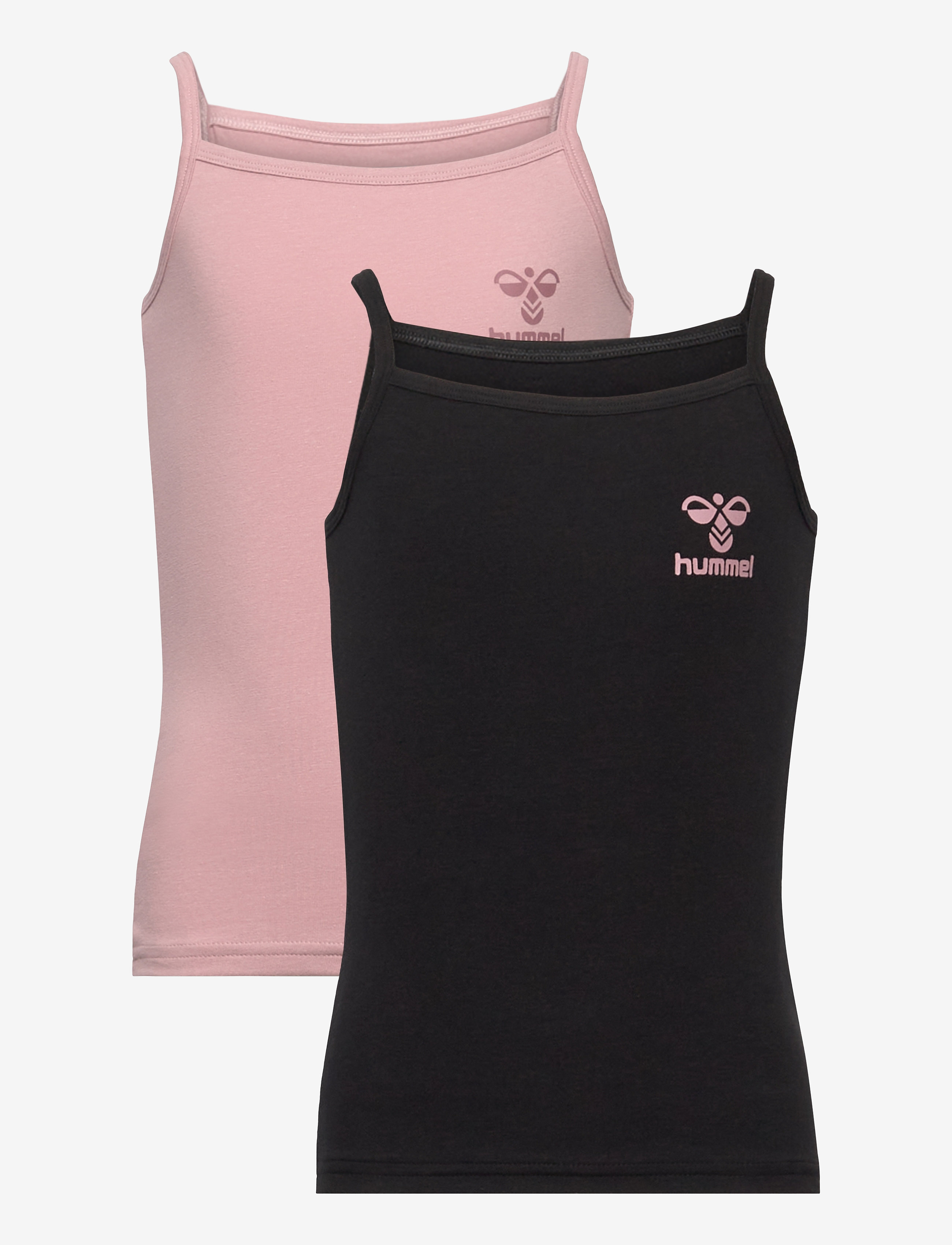 Hummel hmlCAROLINA STRAP TOP 2-PACK - Ærmeløs undertrøje - WOODROSE / pink/rose