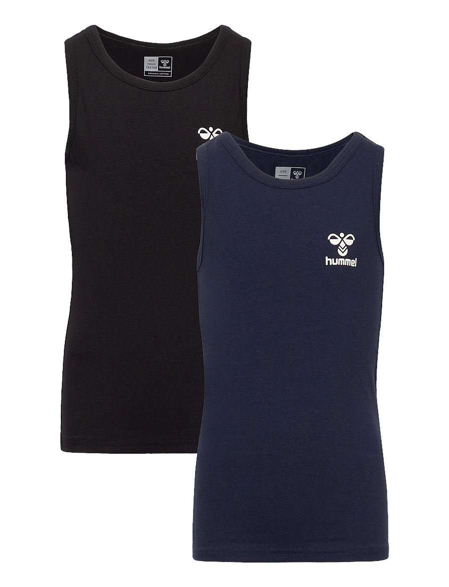 Hummel - hmlNOLAN TANK TOP 2-PACK - Õlapaeltega pluusid - black iris - 0