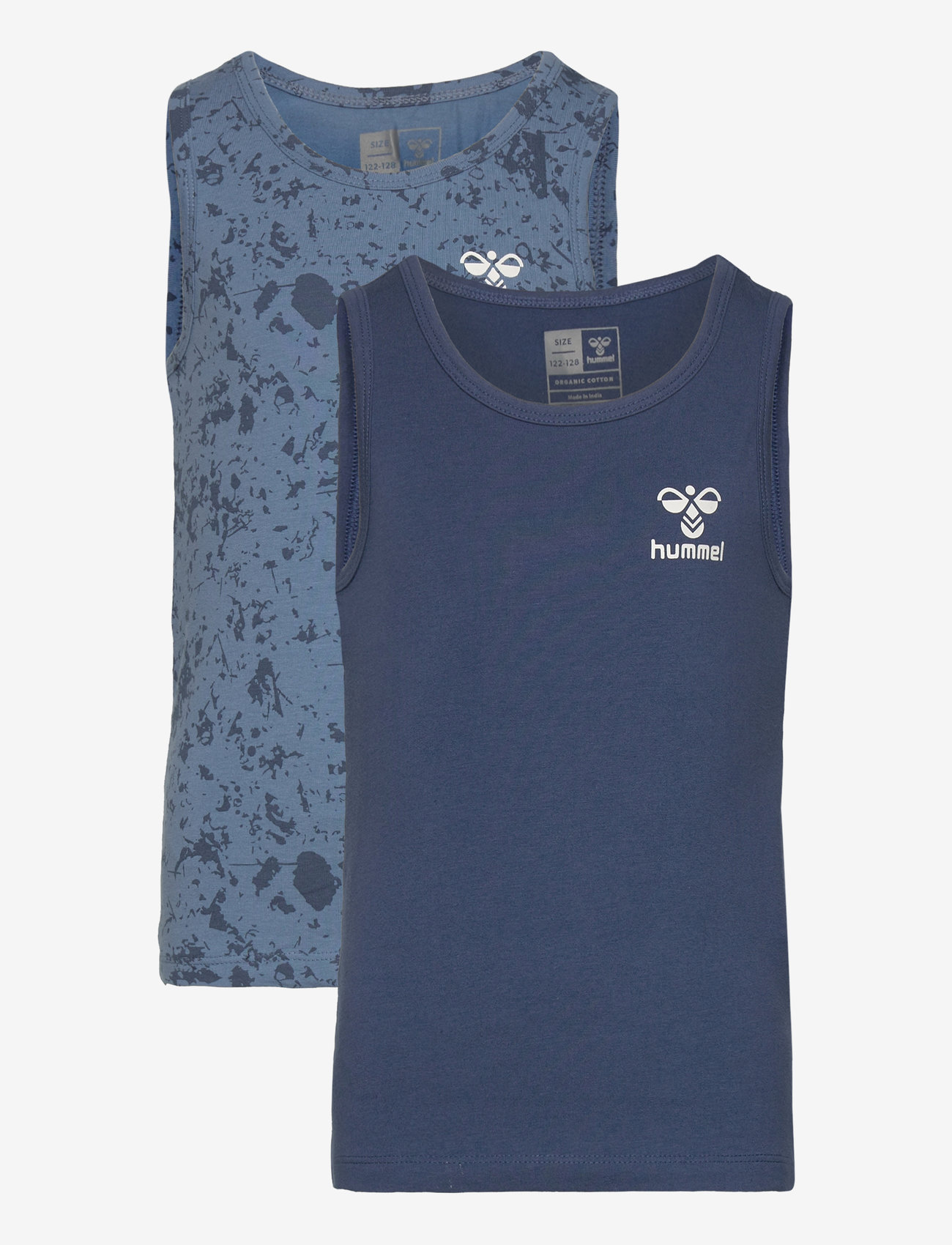 Hummel - hmlNOLAN TANK TOP 2-PACK - Ærmeløse - dark denim - 0