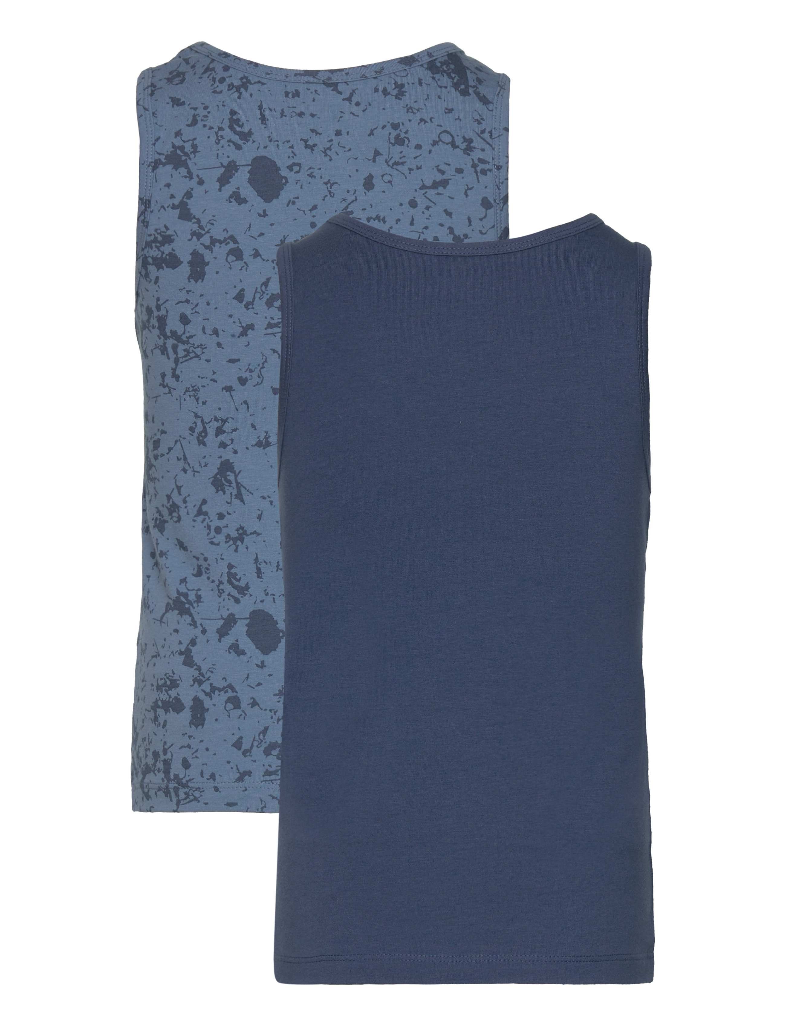 Hummel - hmlNOLAN TANK TOP 2-PACK - Õlapaeltega pluusid - dark denim - 2