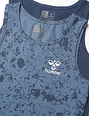 Hummel - hmlNOLAN TANK TOP 2-PACK - berankoviai marškinėliai - dark denim - 1