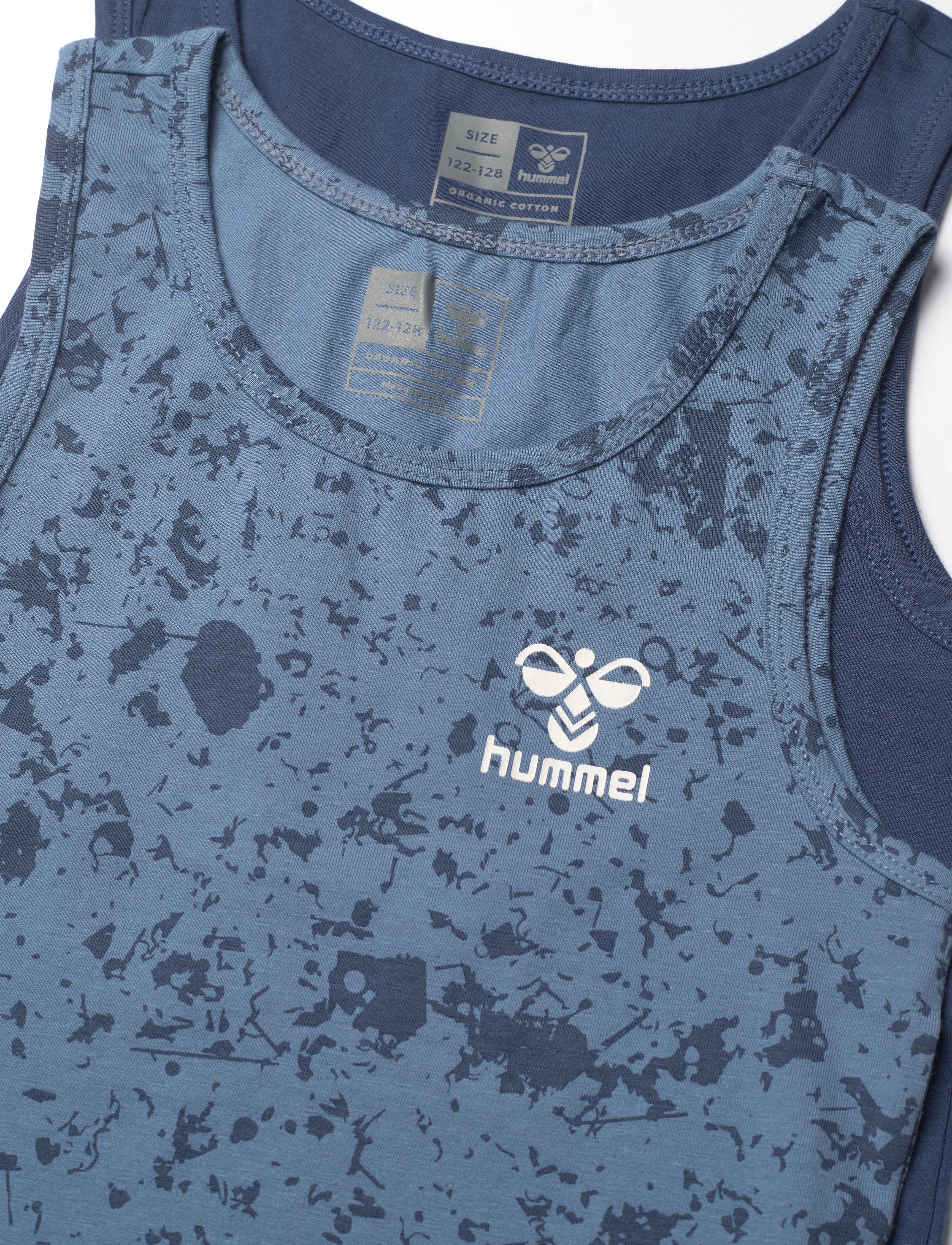 Hummel - hmlNOLAN TANK TOP 2-PACK - Õlapaeltega pluusid - dark denim - 1