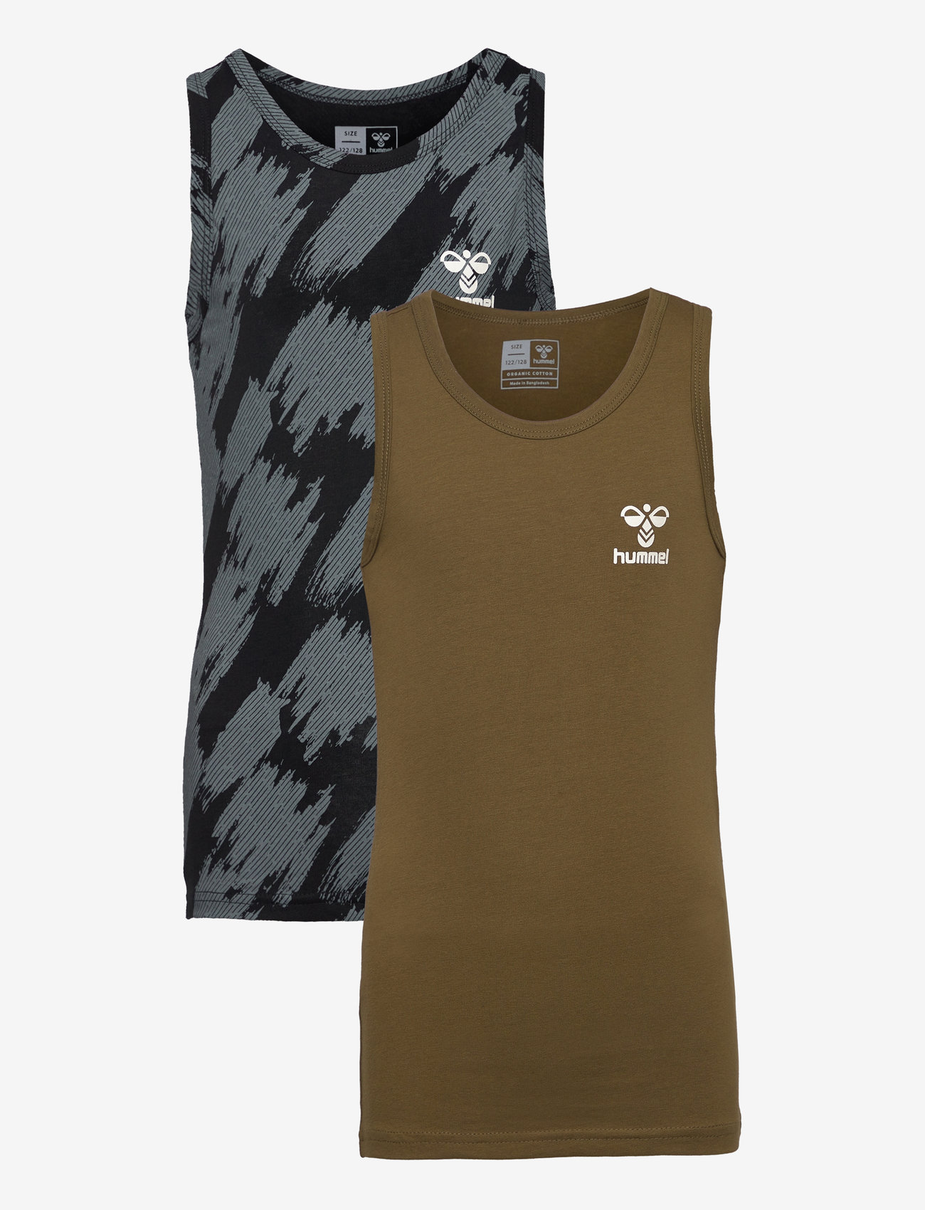 Hummel - hmlNOLAN TANK TOP 2-PACK - Ärmellose - dark olive - 0
