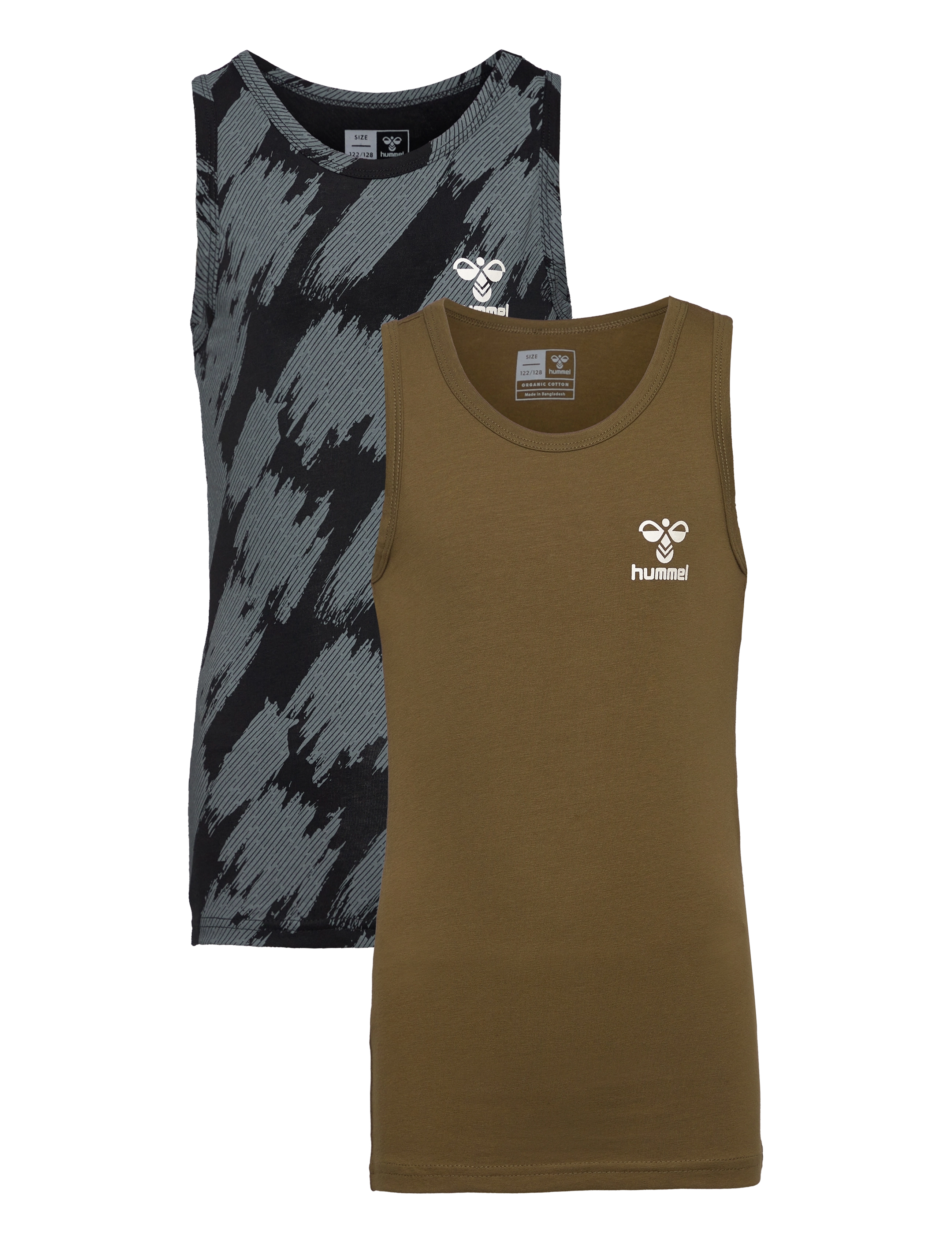 hmlNOLAN TANK TOP 2-PACK - DARK OLIVE
