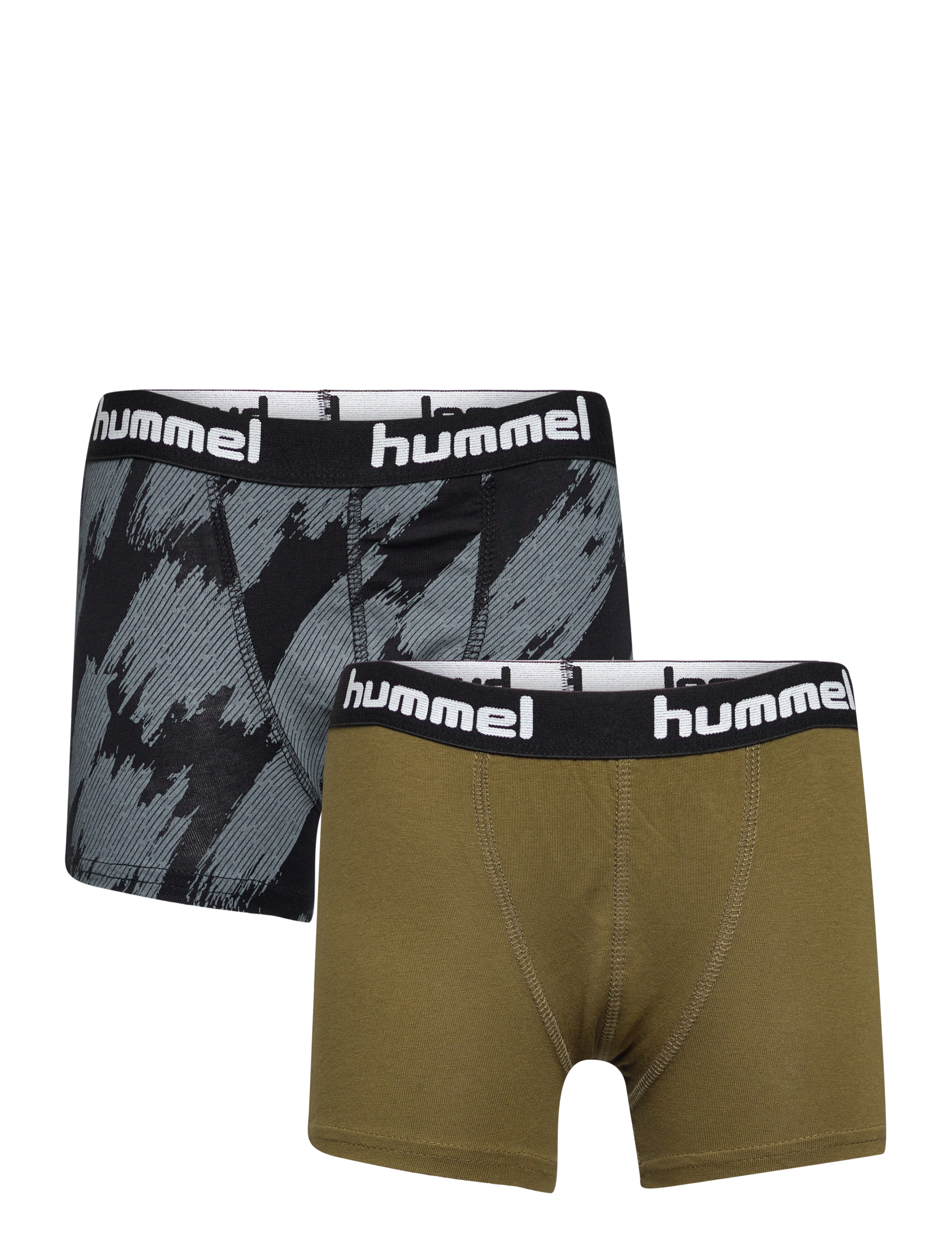 Hummel - hmlNOLAN BOXERS 2-PACK - dark olive - 0