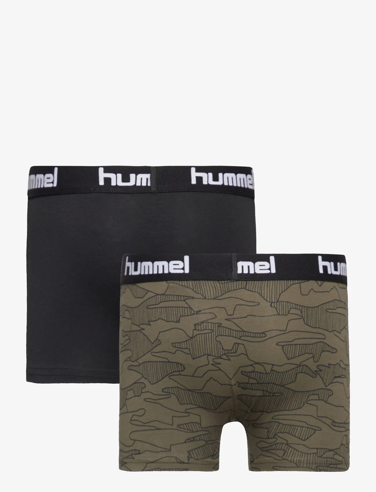 Hummel - hmlNOLAN BOXERS 2-PACK - apakšējais apģērbs - olive night - 1