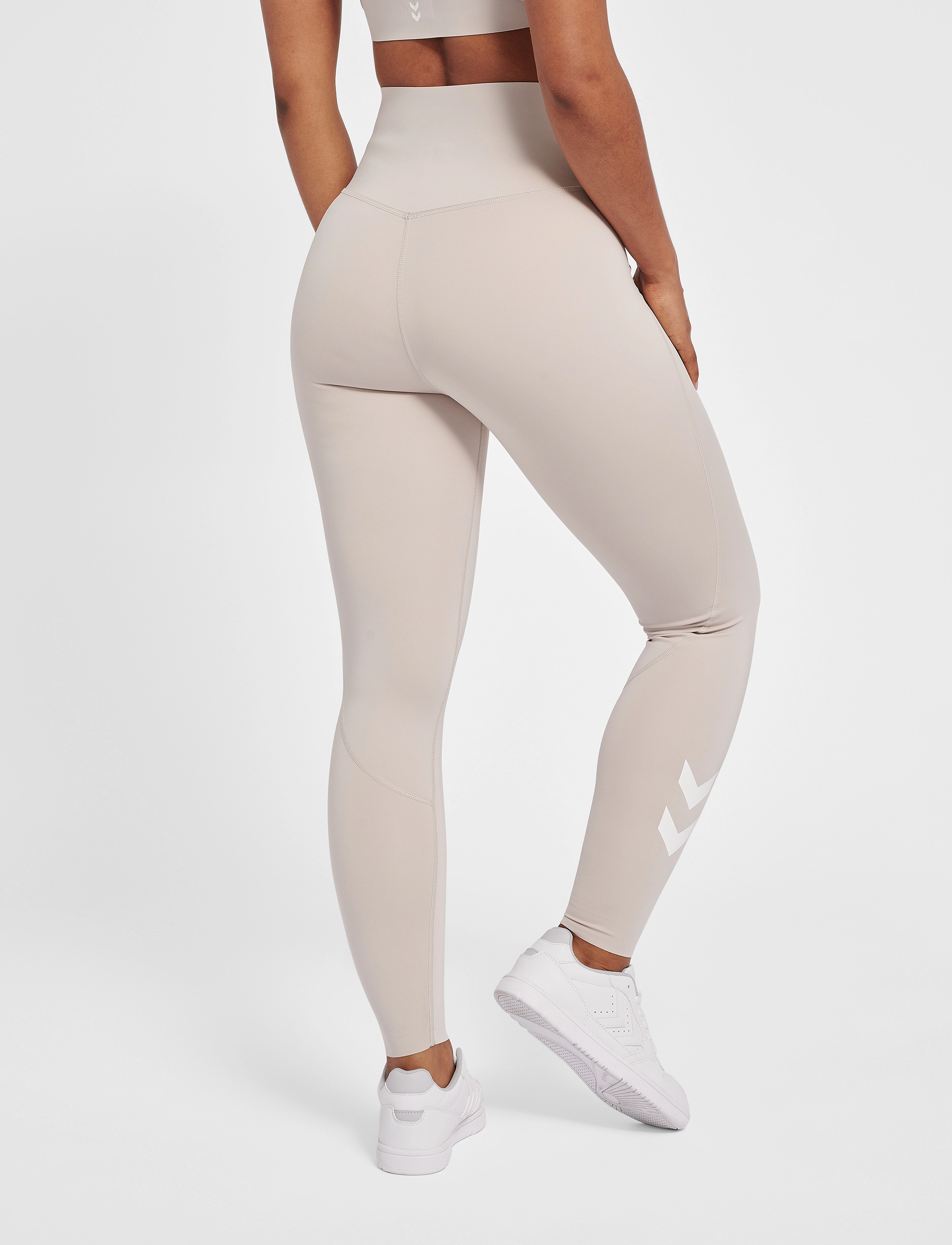 Hummel - hmlMT GRACE HIGH WAIST TIGHTS - chateau gray - 4