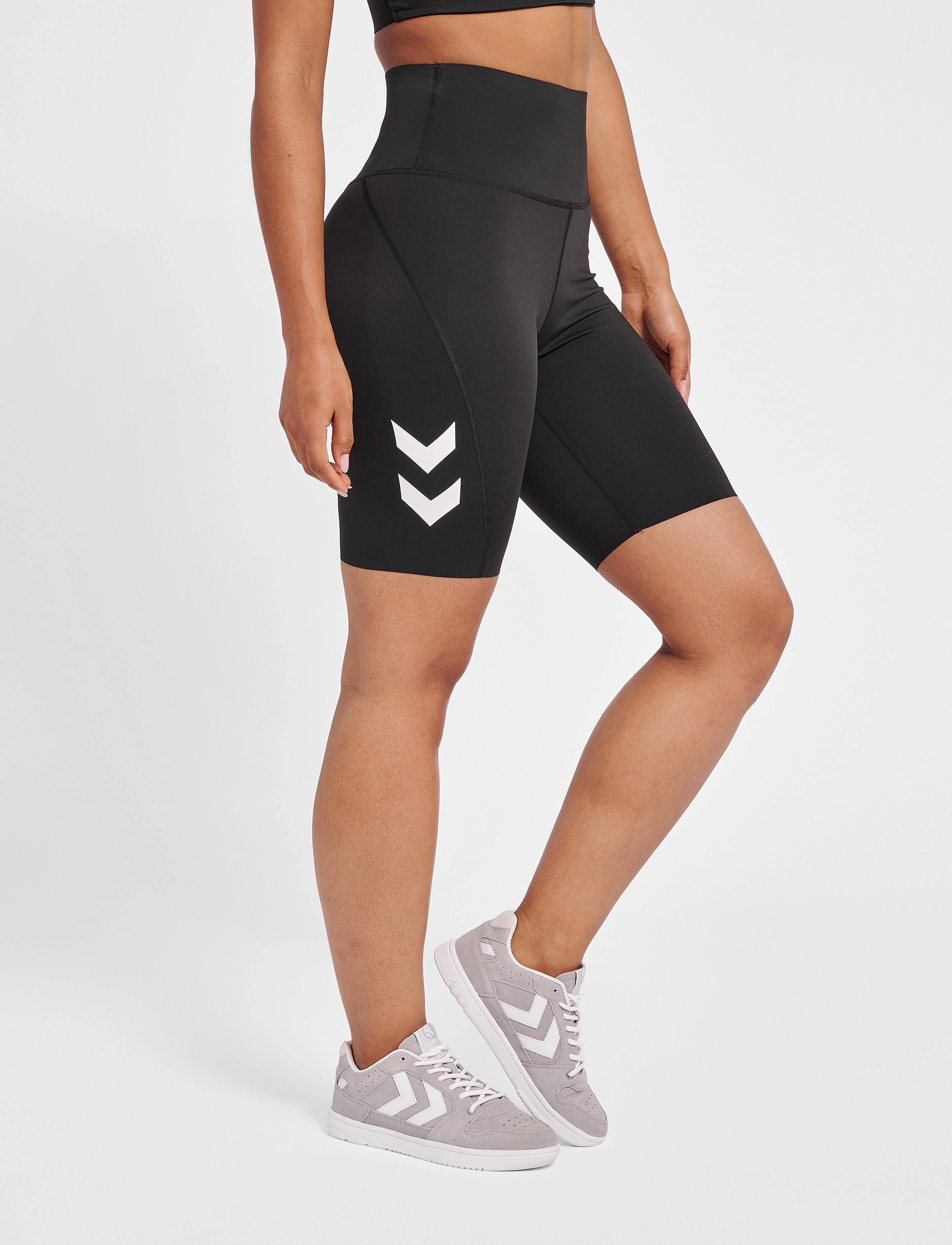 Hummel - hmlMT GRACE HW TIGHT SHORTS - black - 5
