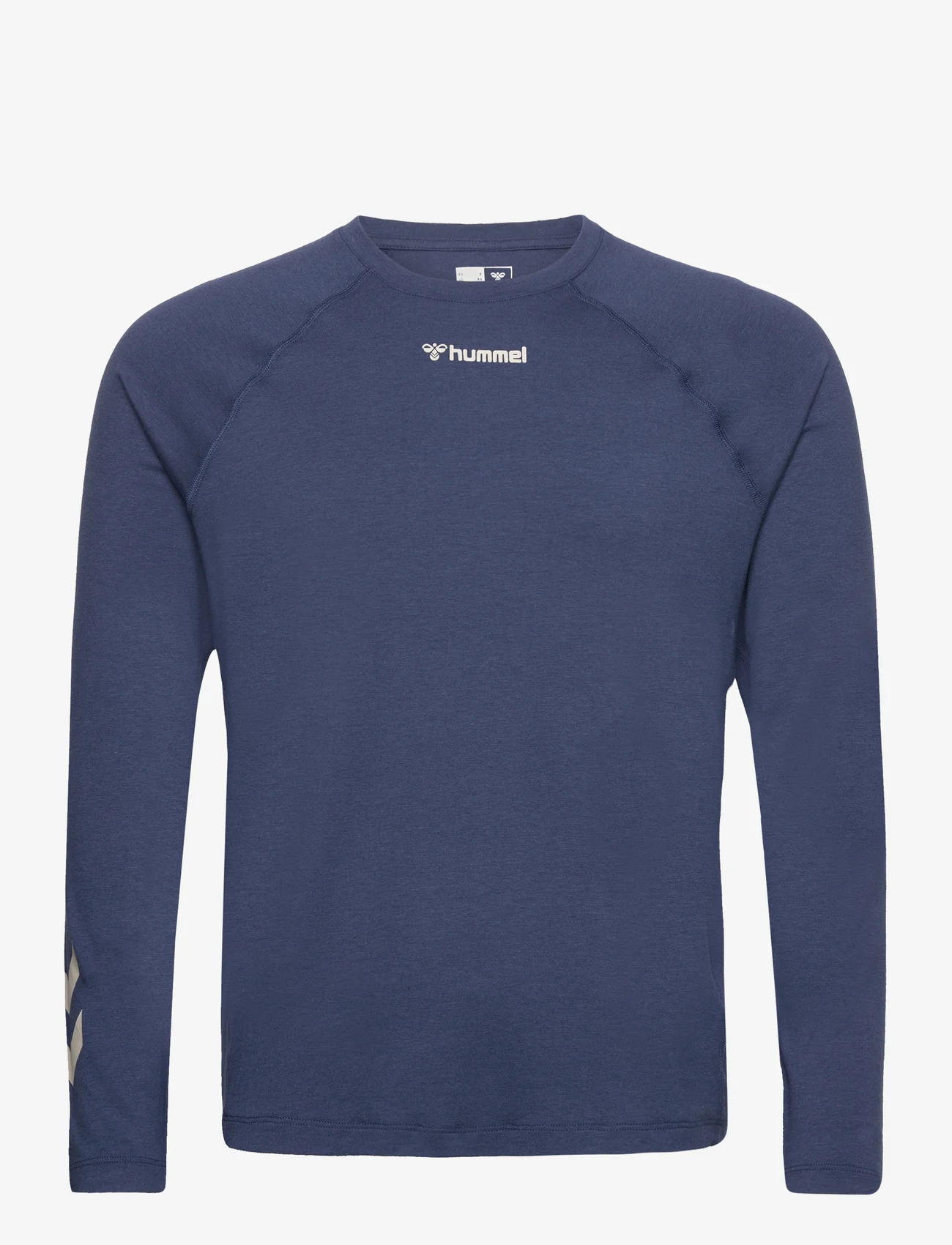 Hummel - hmlMT LAZE T-SHIRT L/S - langermede topper - insignia blue - 0