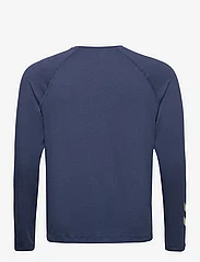 Hummel - hmlMT LAZE T-SHIRT L/S - långärmade tröjor - insignia blue - 1