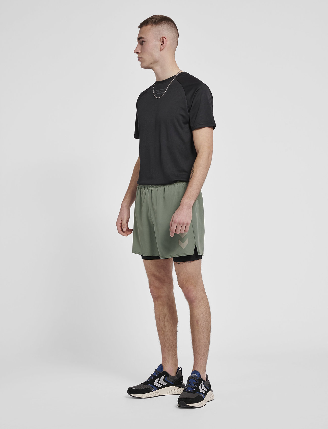 Hummel - hmlMT FORCE 2 IN 1 SHORTS - laurel wreath - 3