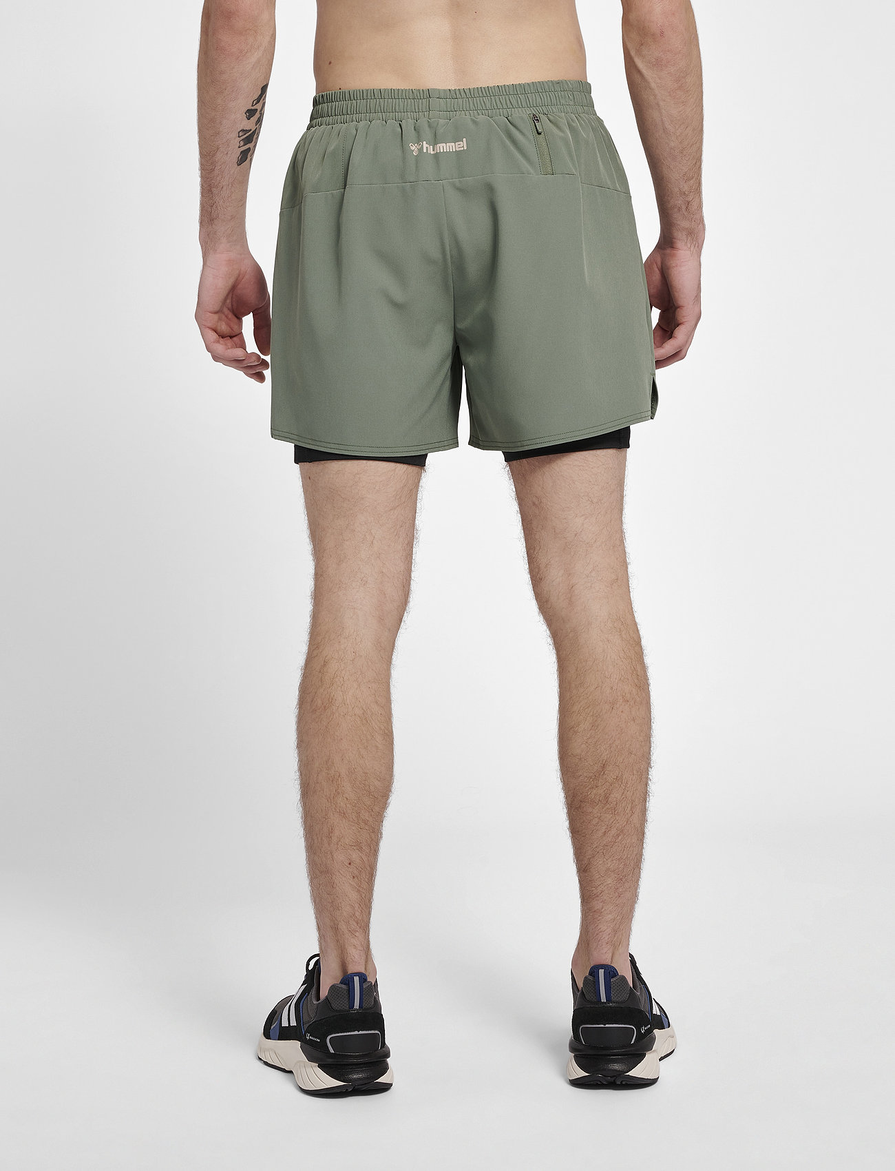 Hummel - hmlMT FORCE 2 IN 1 SHORTS - laurel wreath - 4