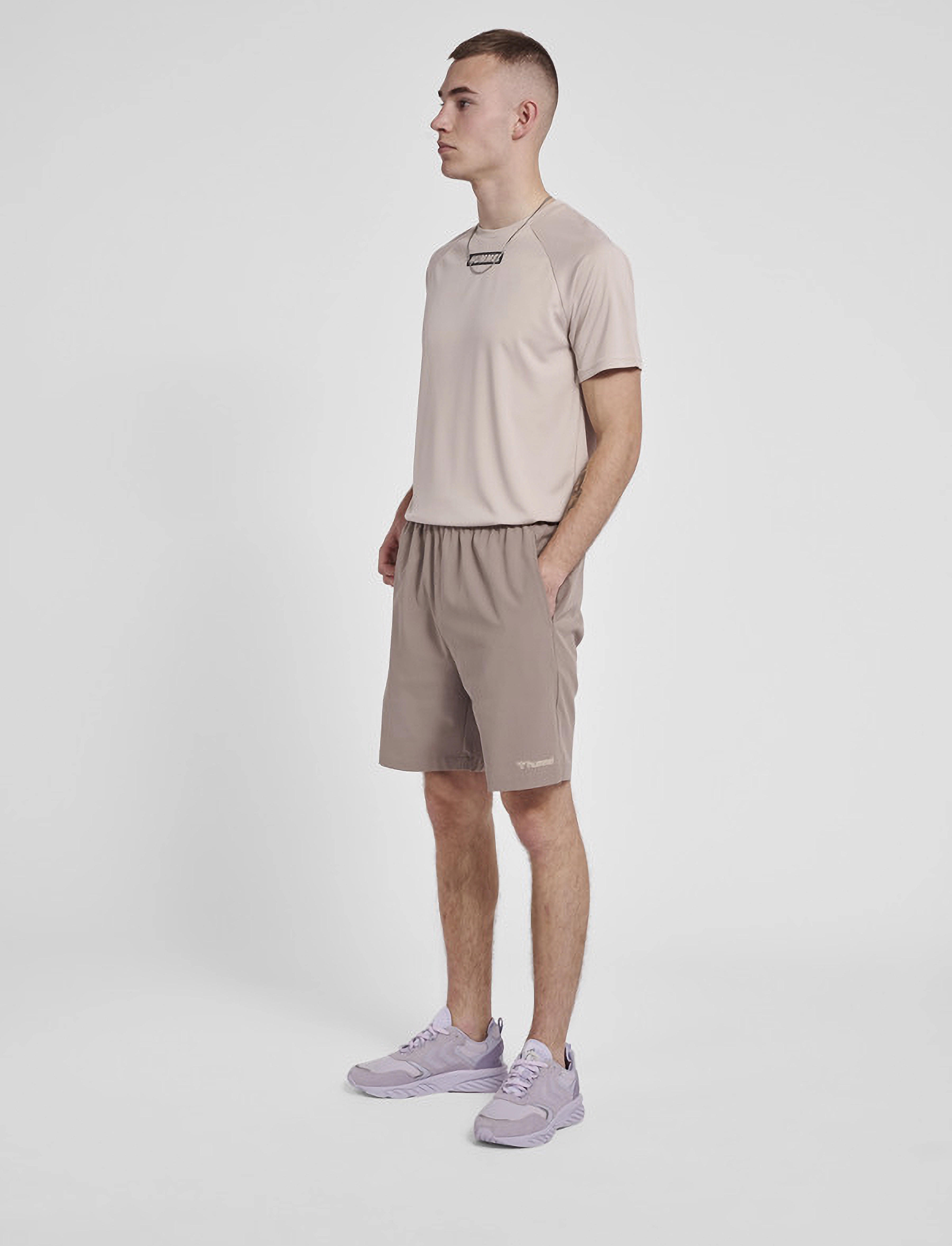 Hummel - hmlMT DRAGON SHORTS - driftwood - 3