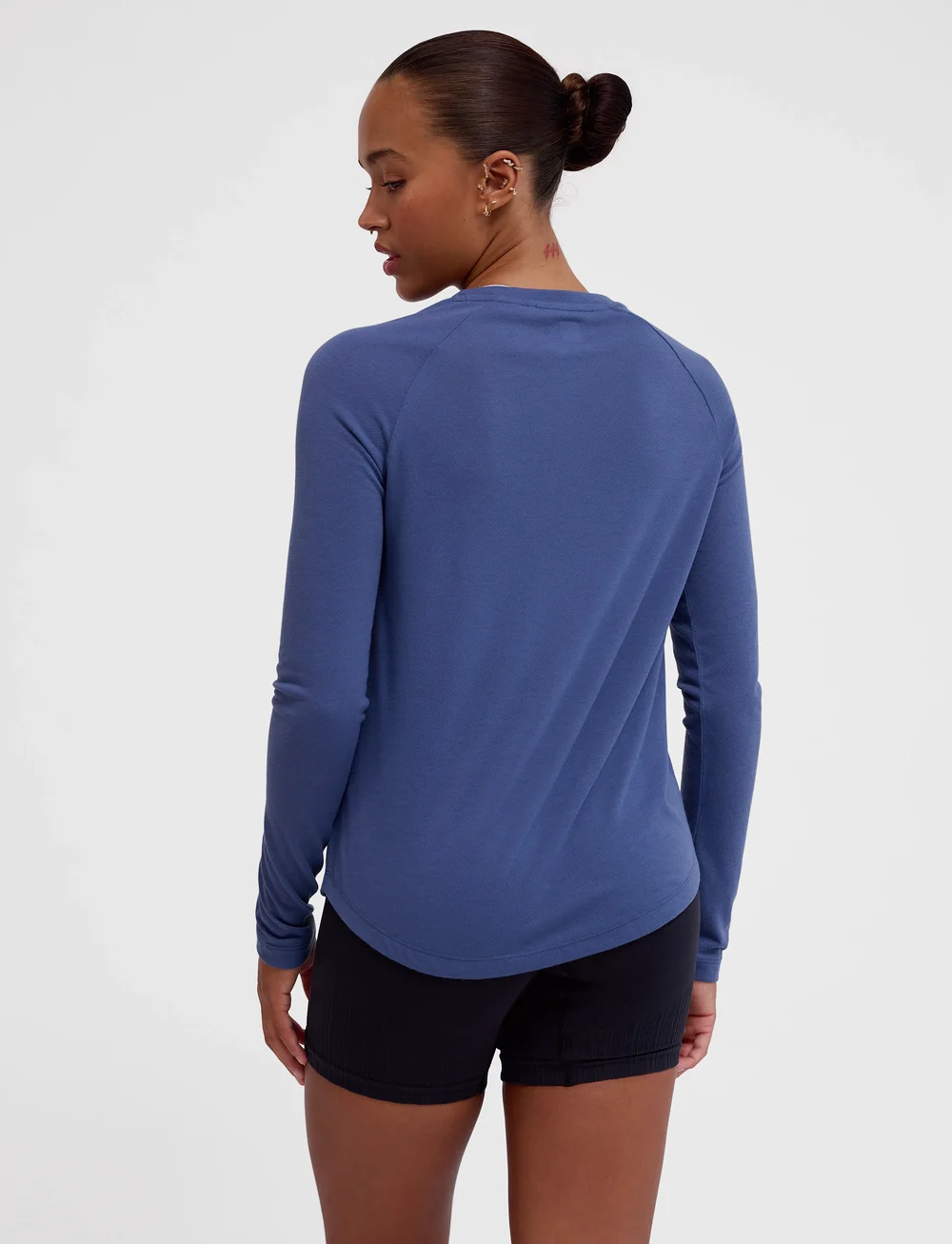 Hummel - hmlMT VANJA T-SHIRT L/S - langarmshirts - blue indigo - 3