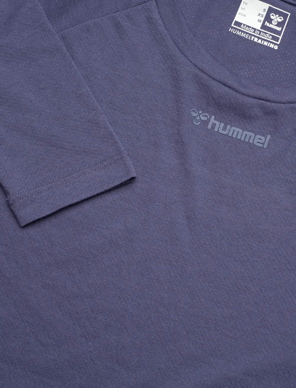 Hummel - hmlMT VANJA T-SHIRT L/S - langarmshirts - blue indigo - 4