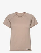 hmlMT FLOW SEAMLESS T-SHIRT - CHATEAU GRAY
