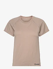 Hummel - hmlMT FLOW SEAMLESS T-SHIRT - t-shirts - chateau gray - 0