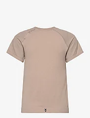 Hummel - hmlMT FLOW SEAMLESS T-SHIRT - topy sportowe - chateau gray - 1